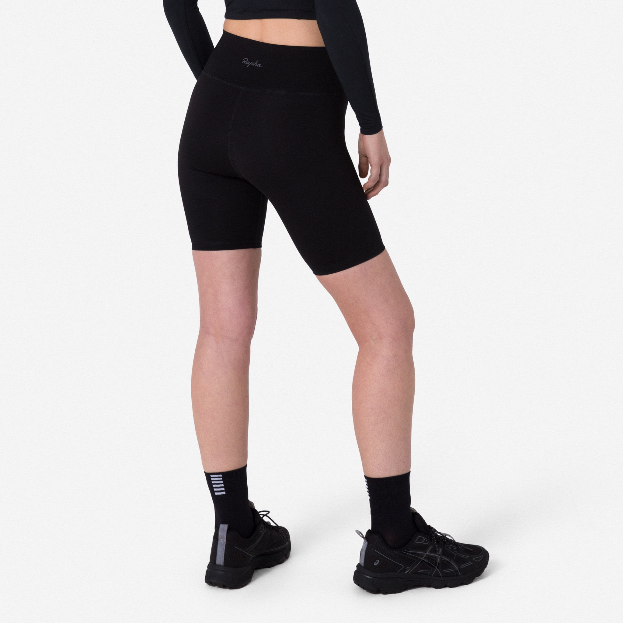 Women's Active Shorts Black/Grey