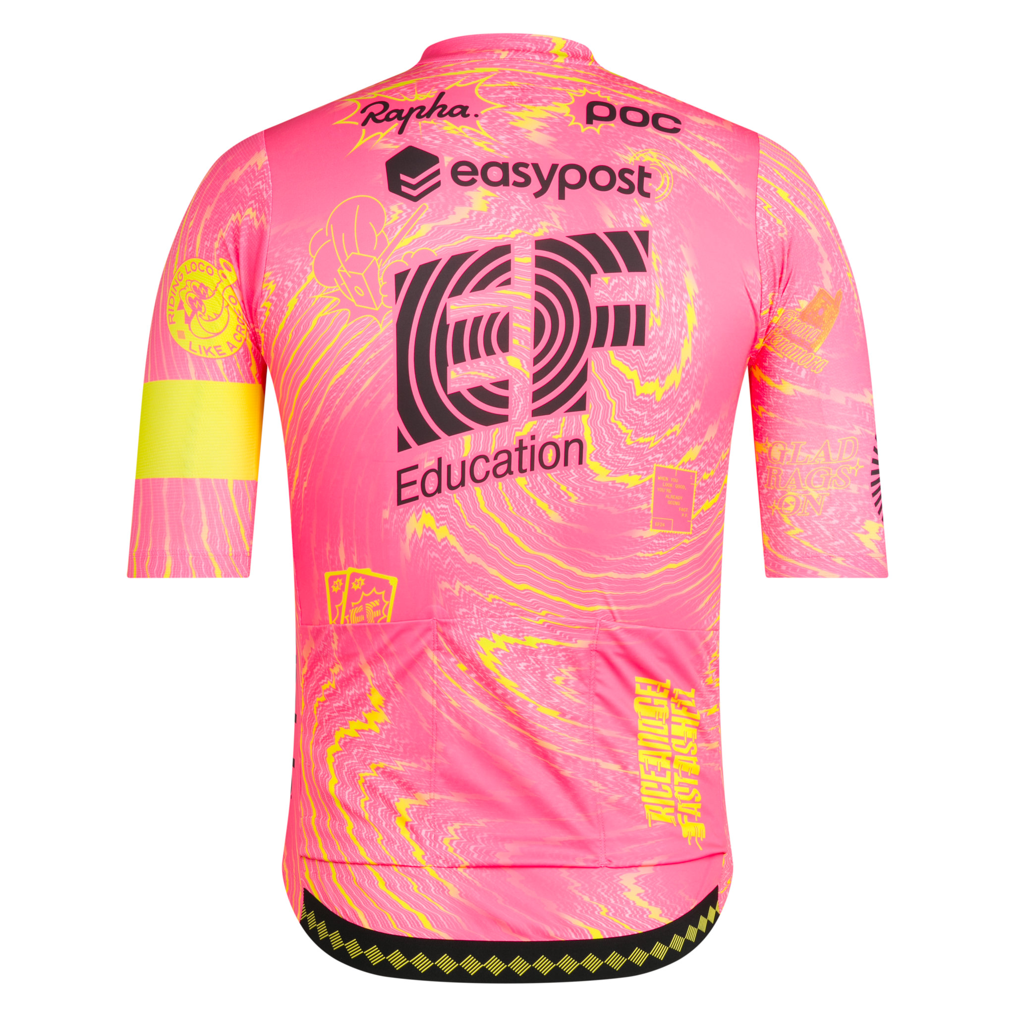 EF Education-EasyPost Men's Pro Team Training Jersey EF Main Kit