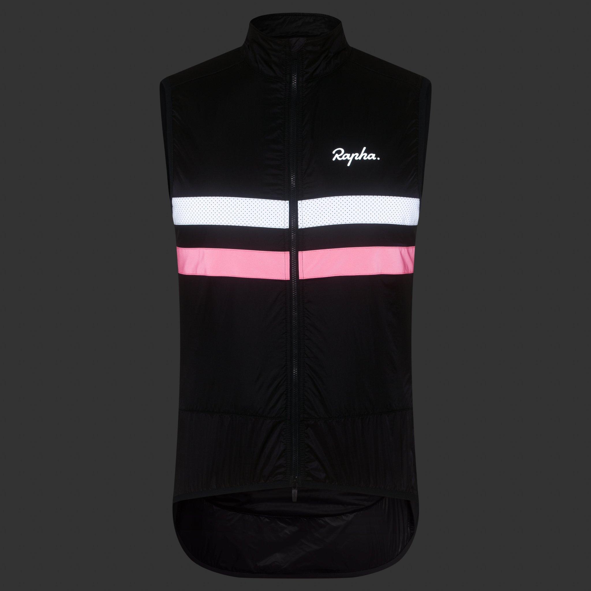 1070-Men-apos-s-Brevet-Insulated-Gilet-Dark-Navy-High-Vis-Pink-White-4.jpg Men's Brevet Insulated Gilet Dark Navy/High-Vis Pink/White