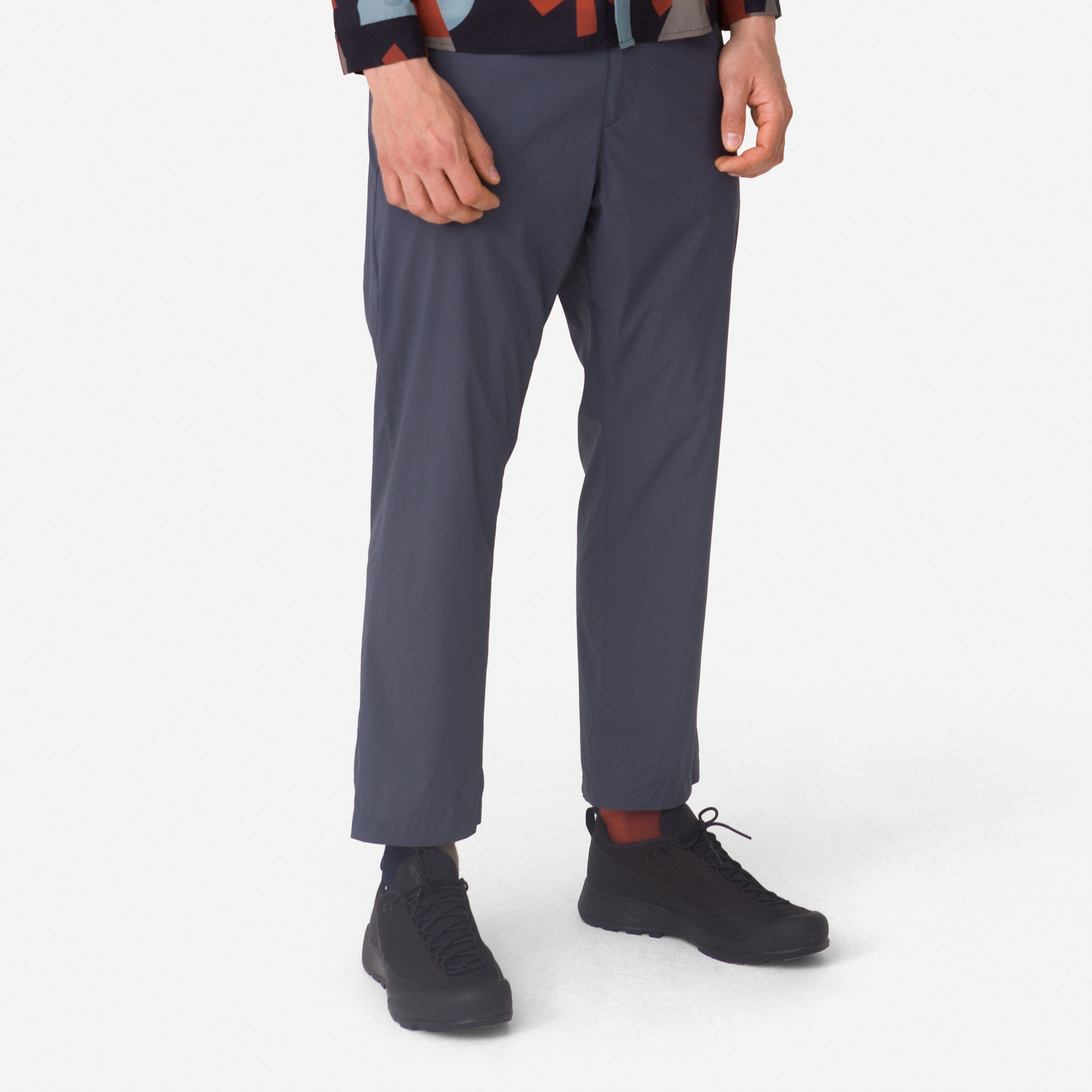 Men's Rapha + Snow Peak DWR Light Pant Dark Grey/Off-White