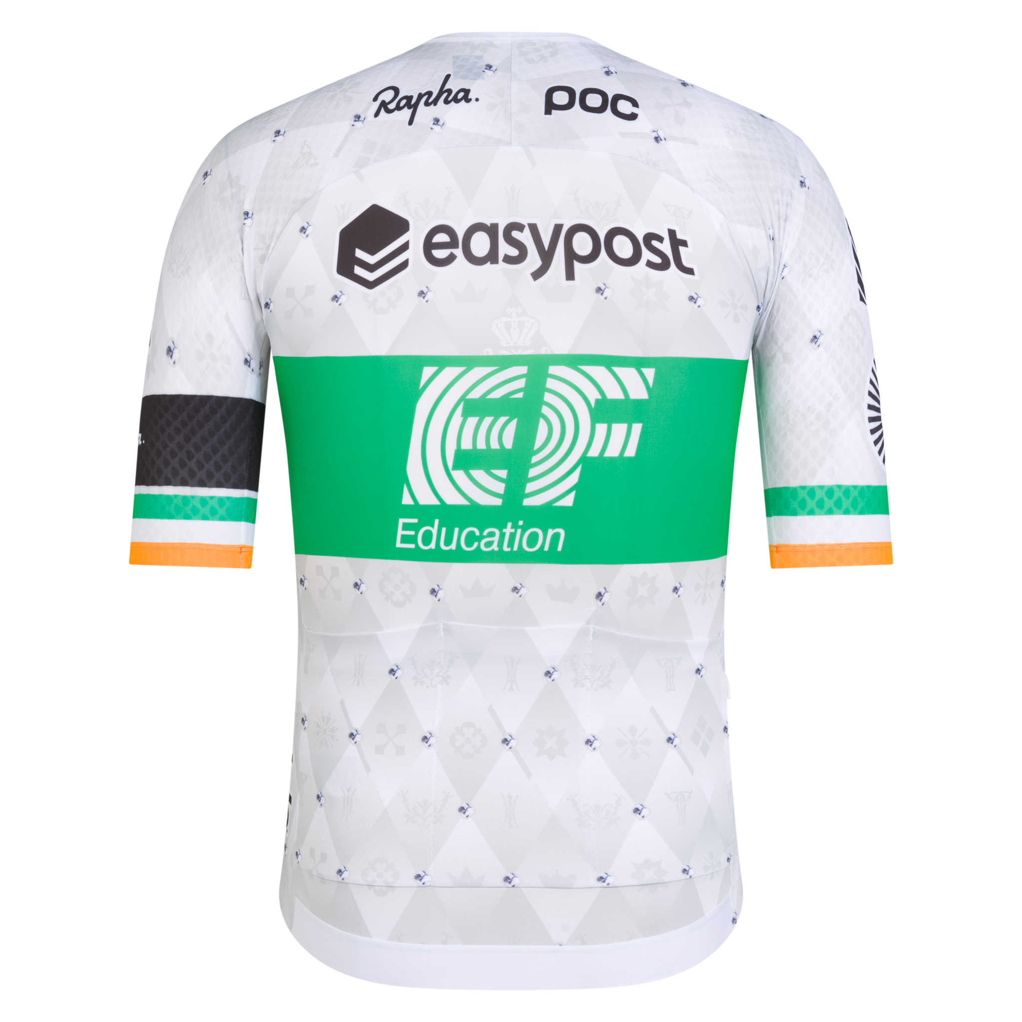 EF Men's Pro Team Aero Jersey - Ireland Multicolour