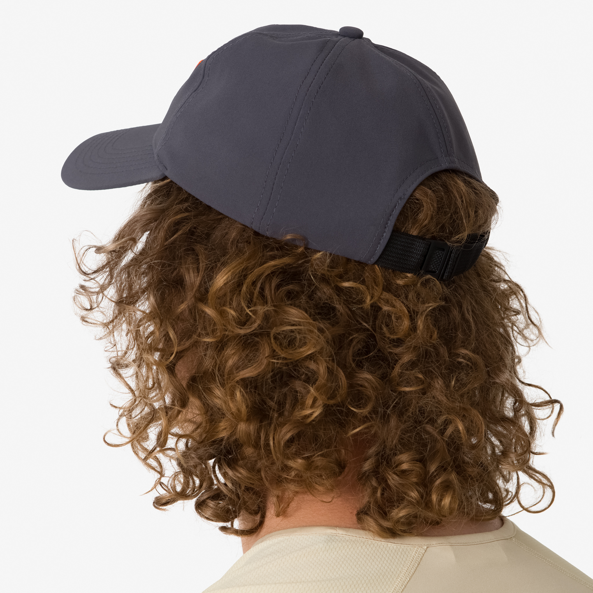 1310-Trail-Lightweight-Cap-Grey-Orange-4.jpg Trail Lightweight Cap Grey/Orange