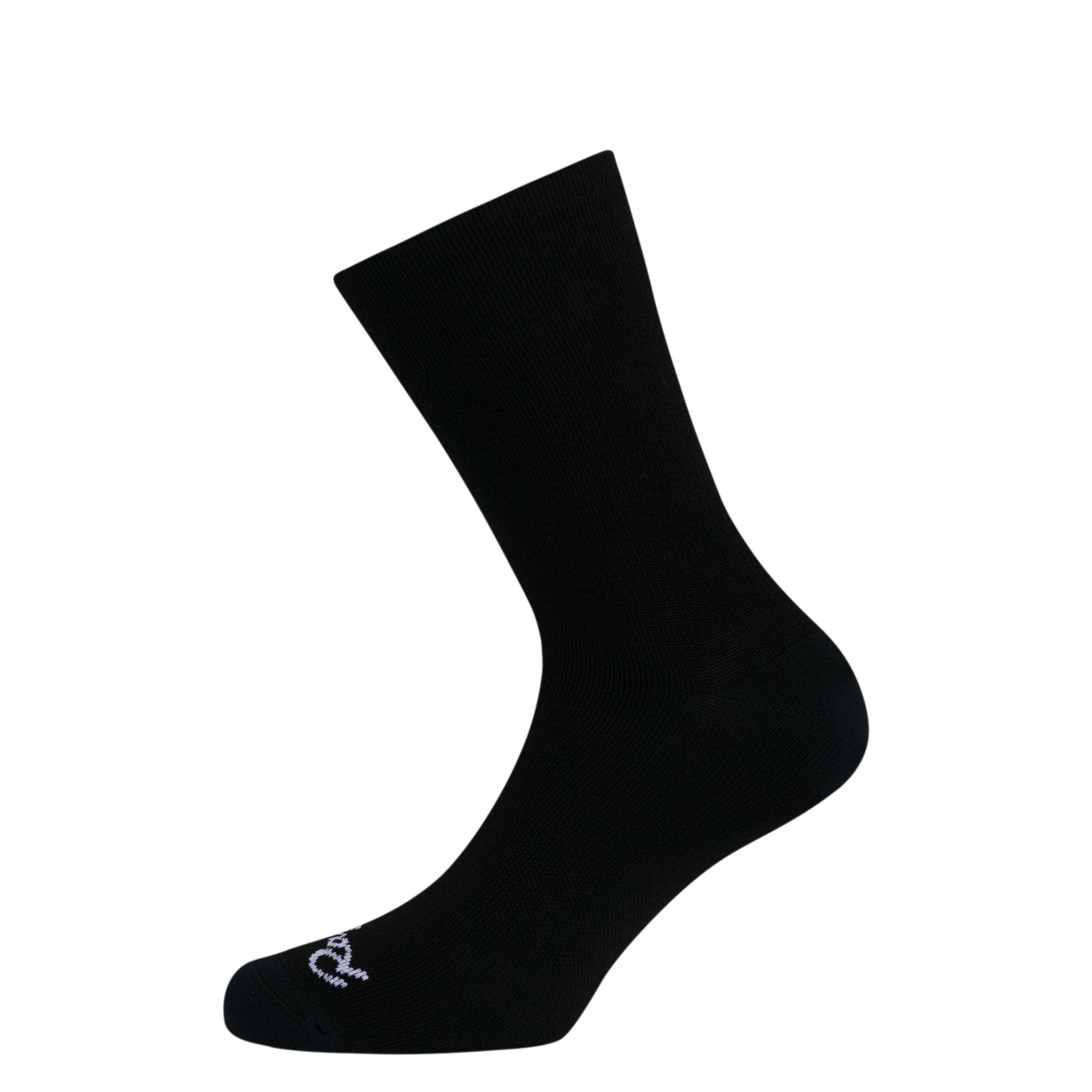 Merino Socks - Regular Black/White