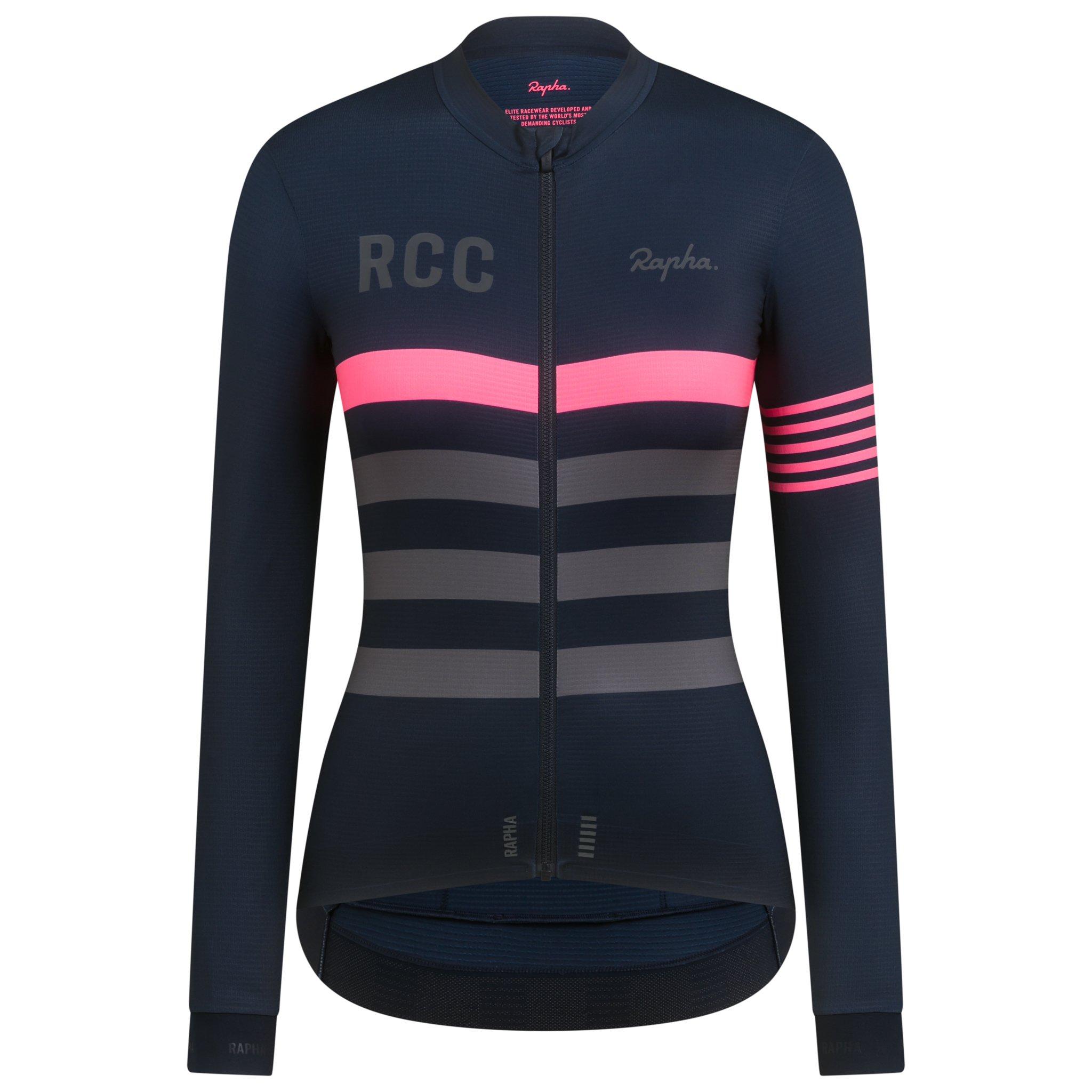RCC Women's Pro Team Long Sleeve Jersey Dark Navy
