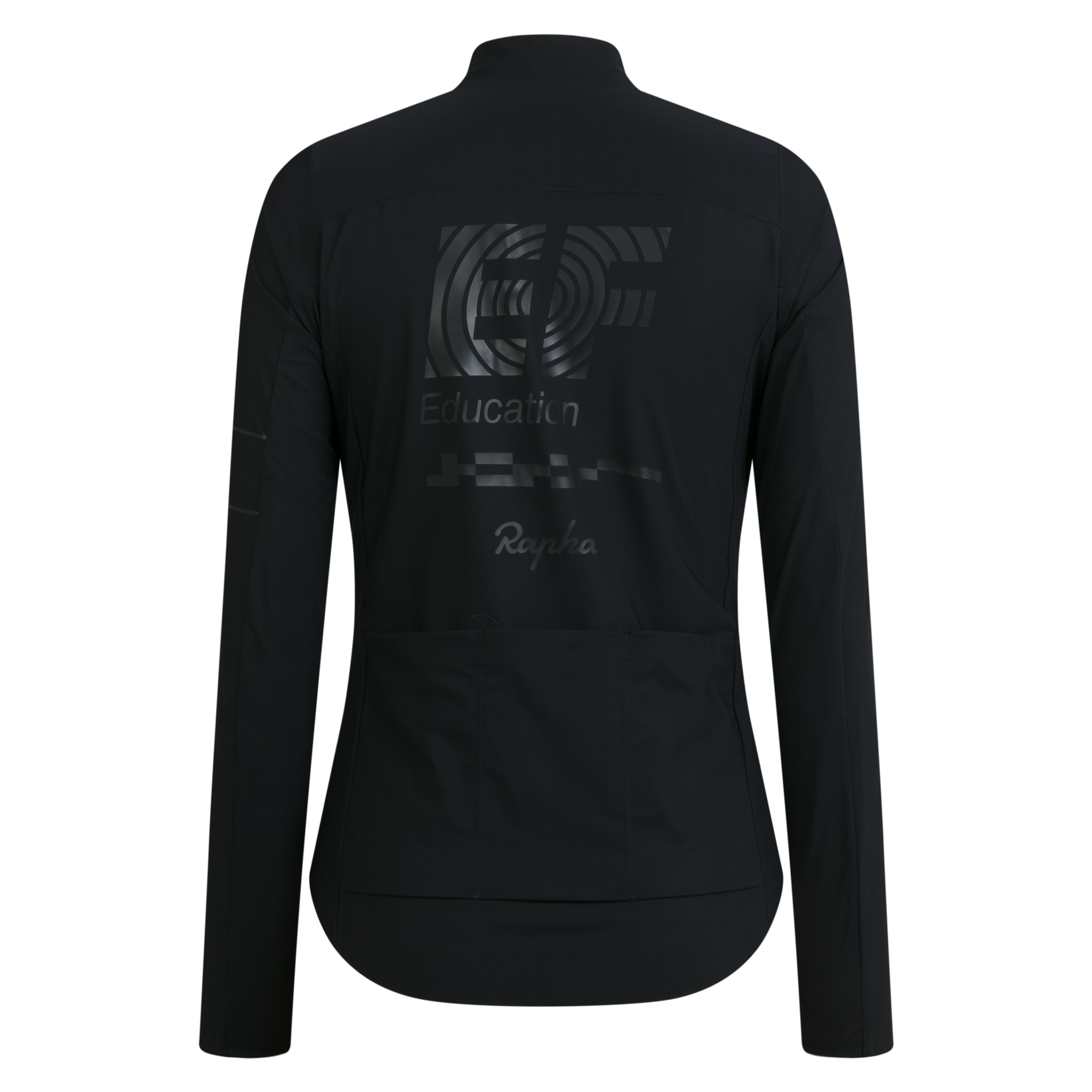 EF Women's Pro Team LS Shadow Jersey - Blackout Multicolour