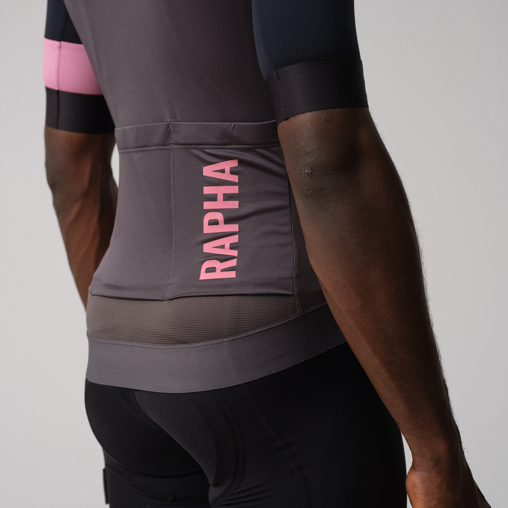 1517-Men-apos-s-Pro-Team-Training-Jersey-Carbon-Grey-Black-Pink-9.jpg Men's Pro Team Training Jersey Carbon Grey/Black/Pink