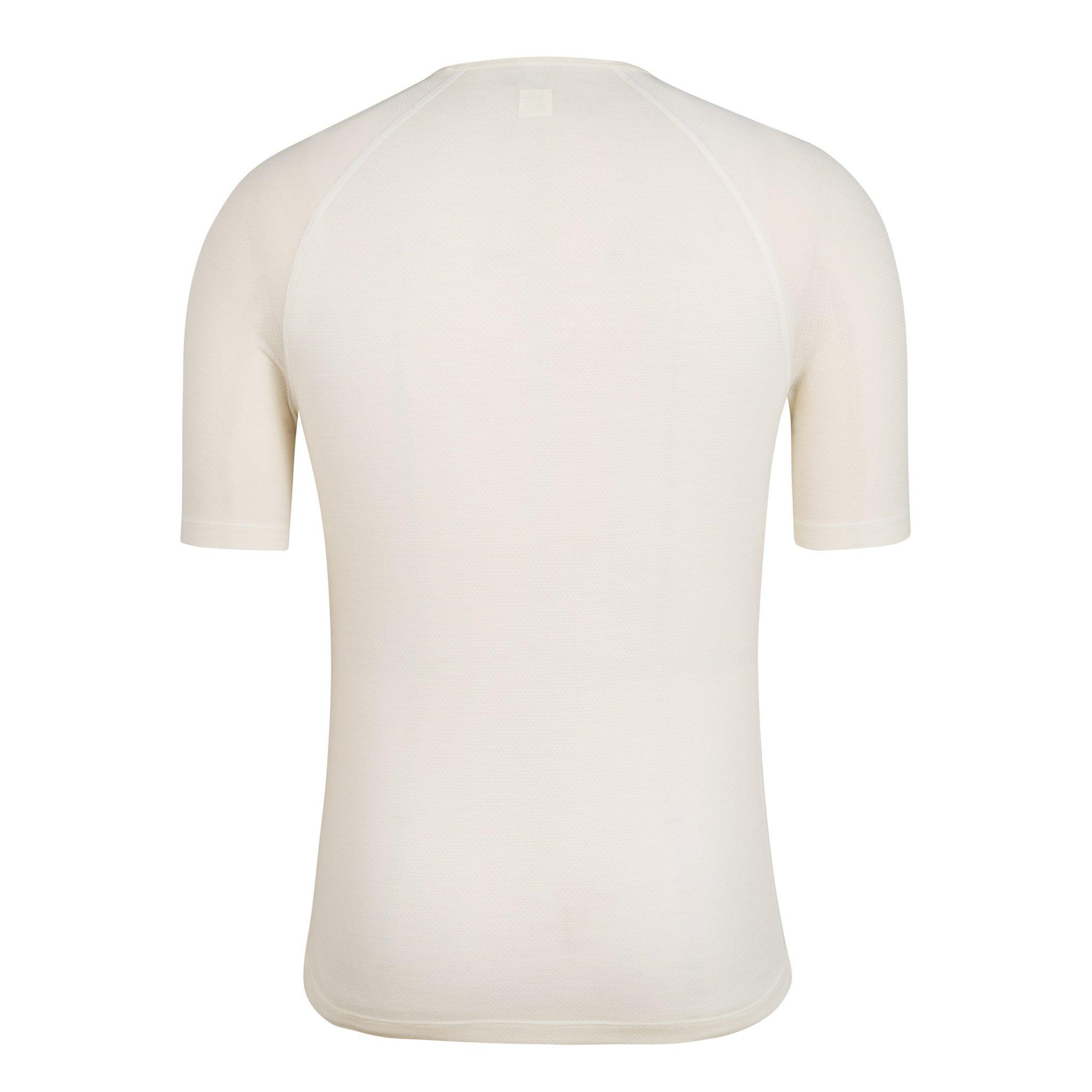 Men's Merino Mesh Base Layer - Short Sleeve Cream