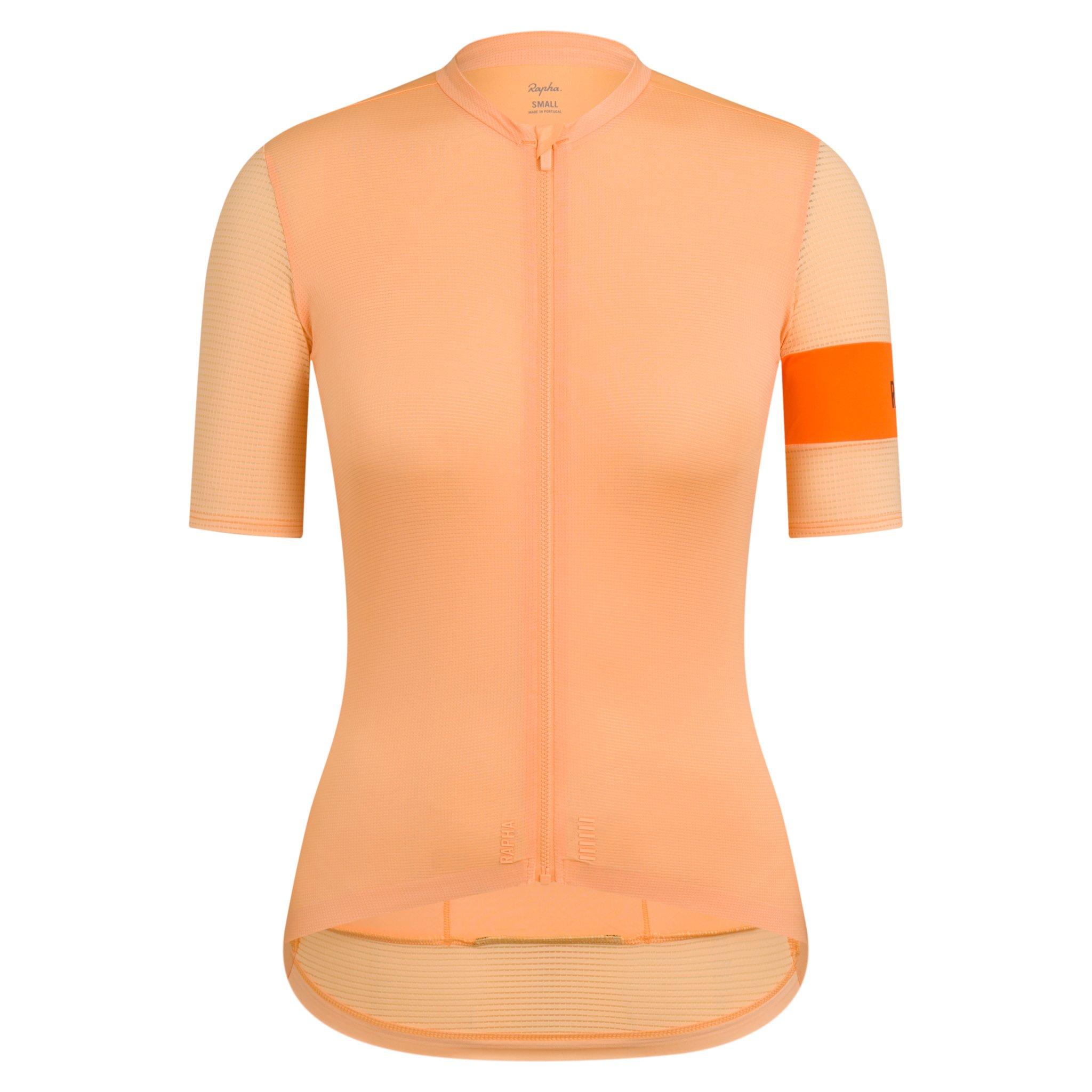 Women's Pro Team Flyweight Jersey Peach/Orange