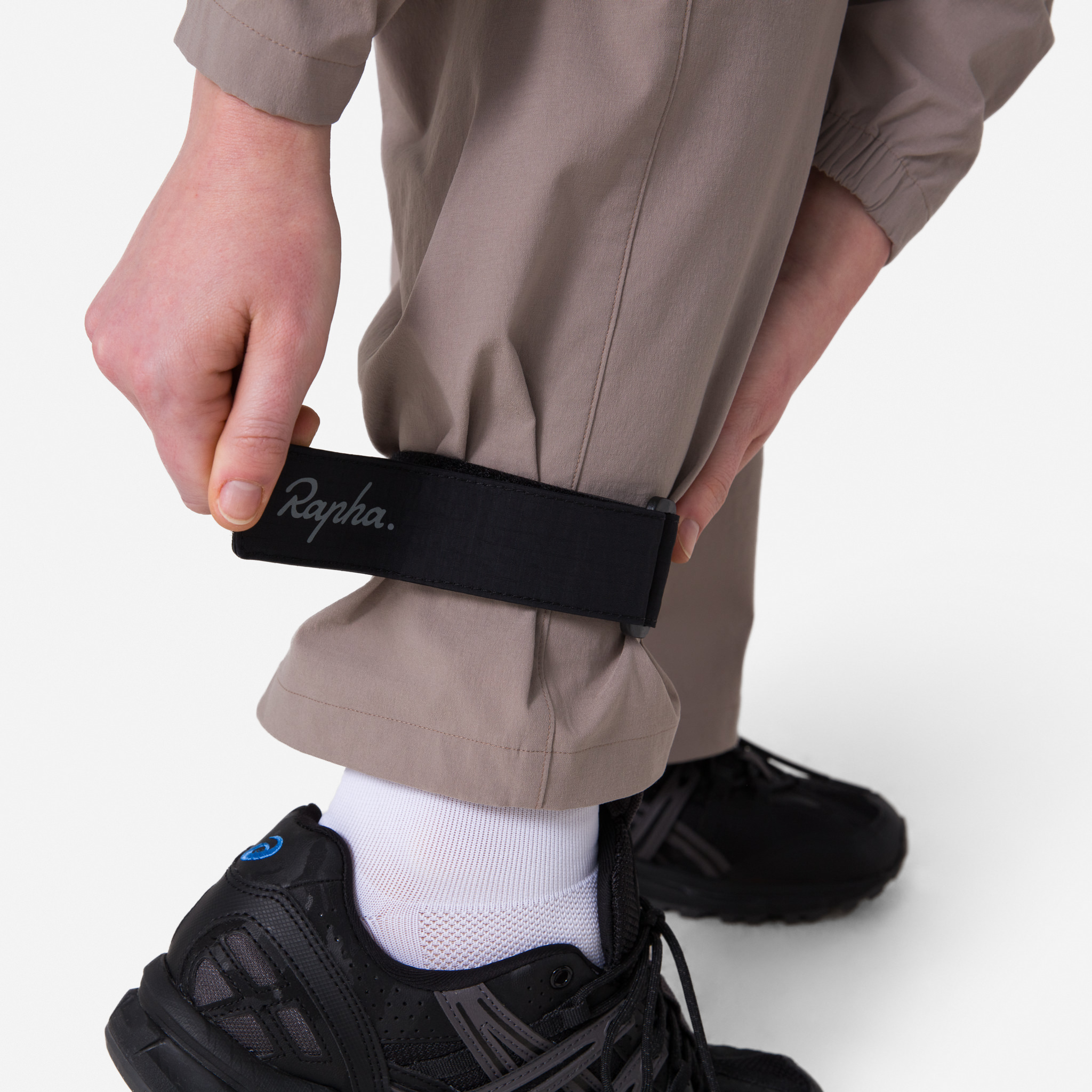 Ankle Strap Black/Silver Reflective