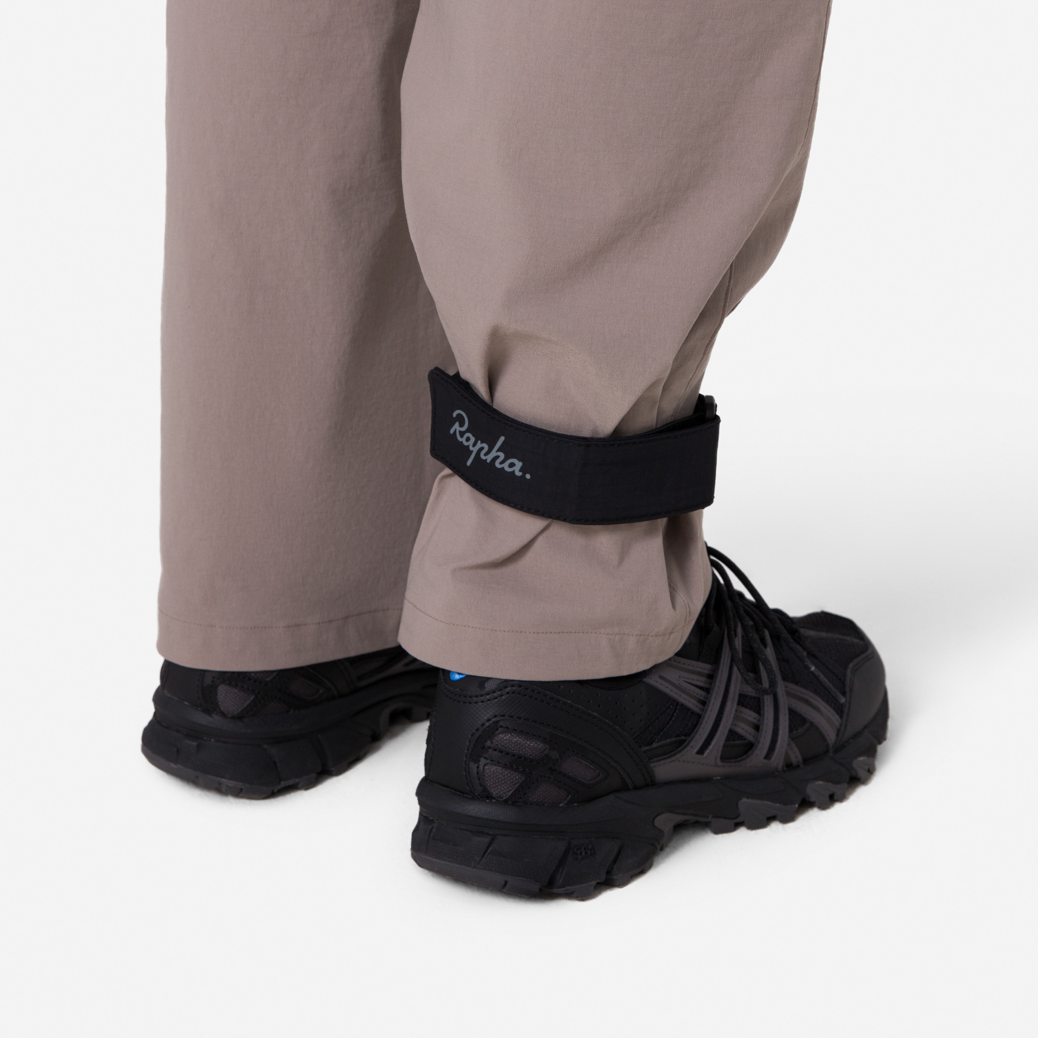 Ankle Strap Black/Silver Reflective