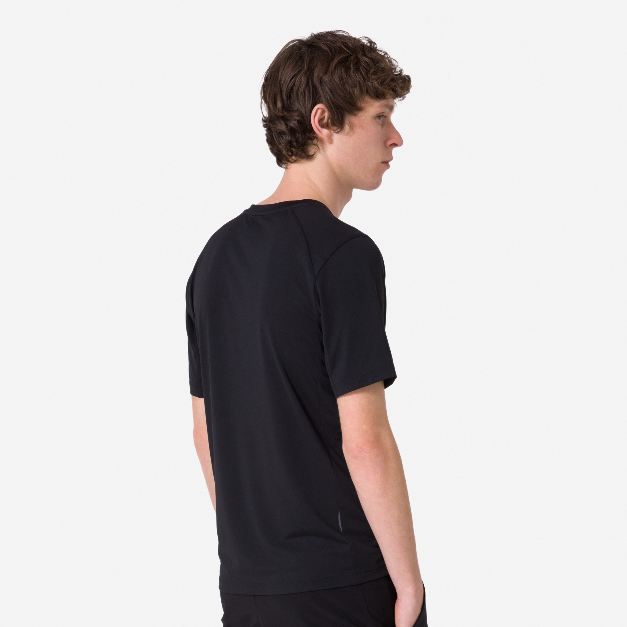 Men's Active T-shirt Black/Grey