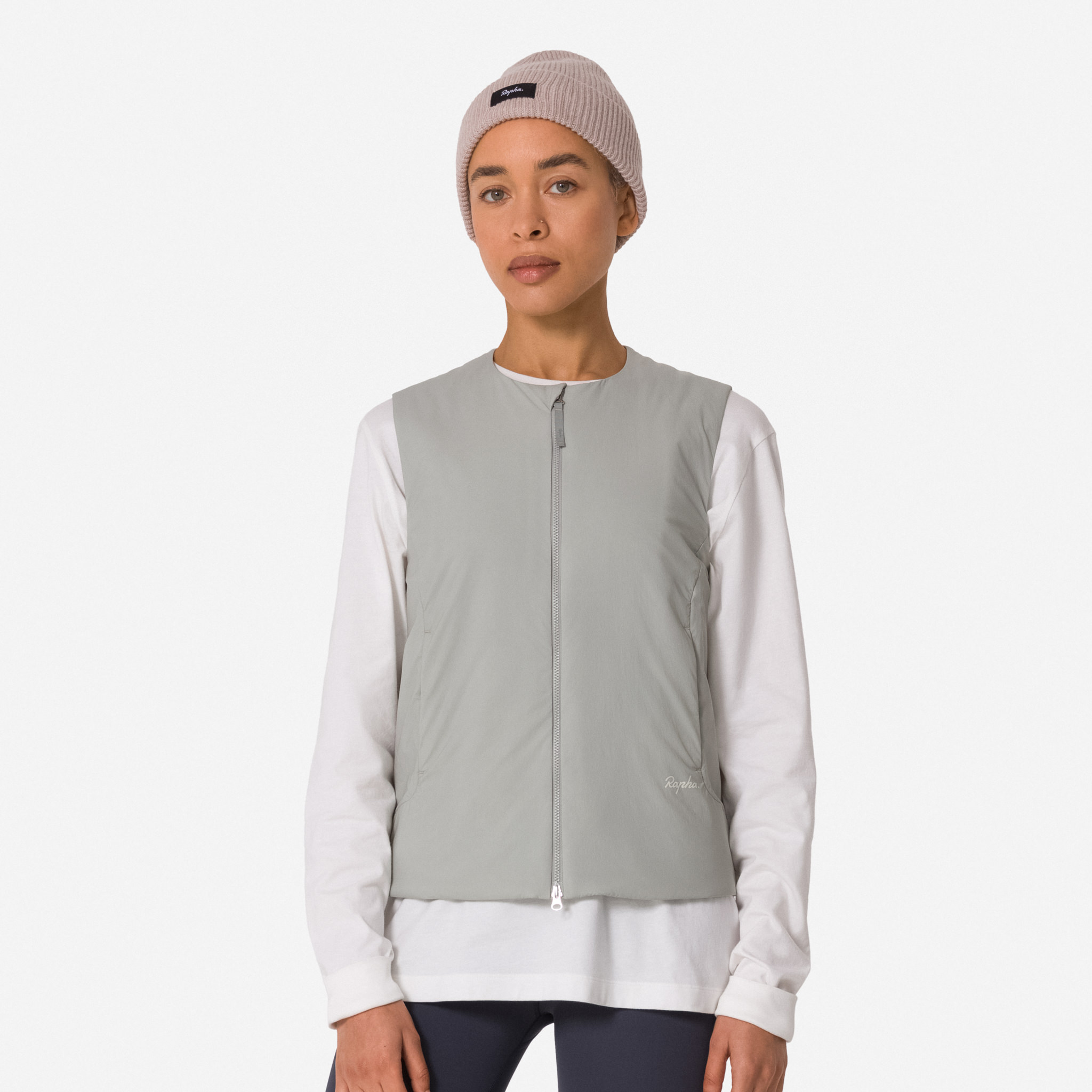 Women's Insulated Vest Wrought Iron / Mercury