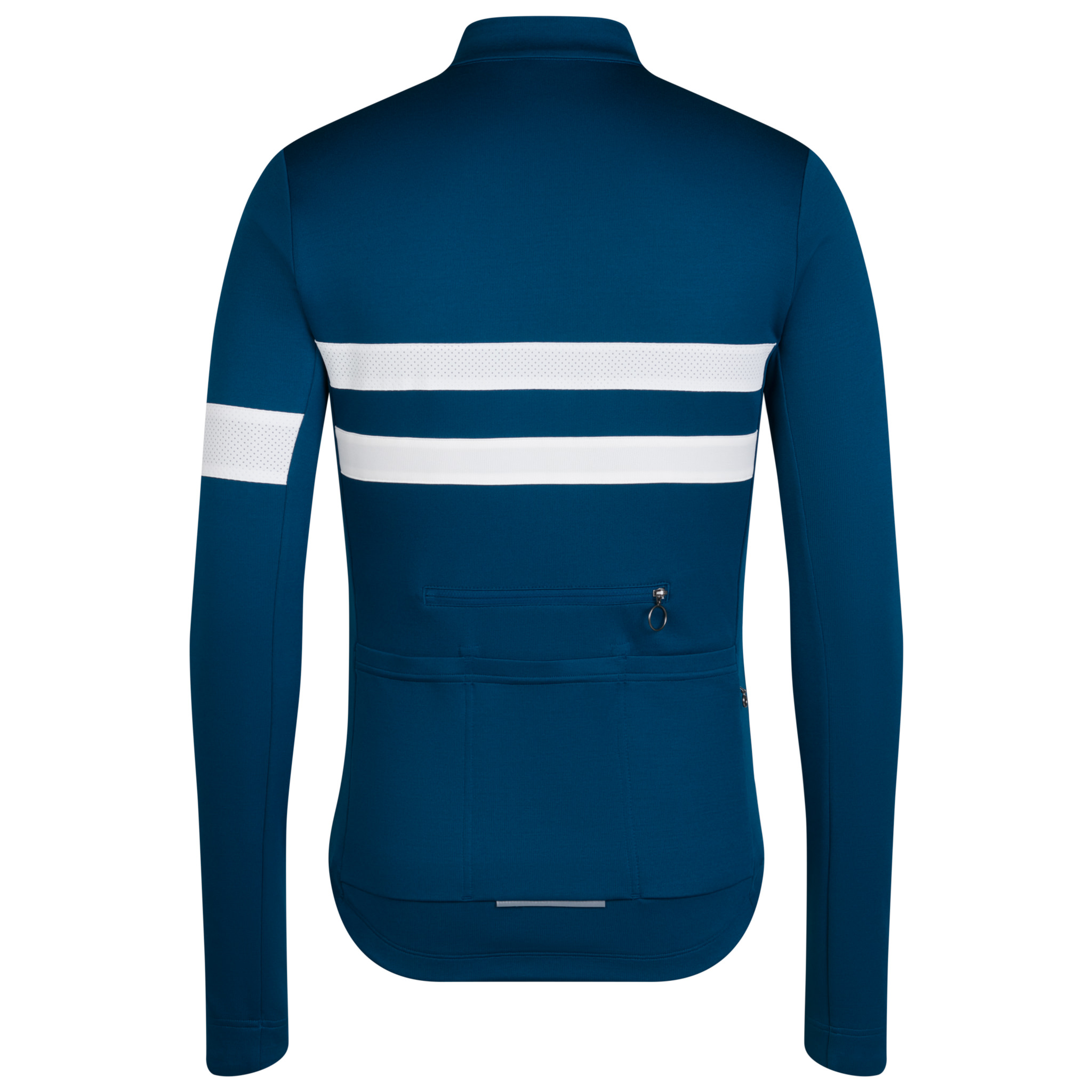 Men's Brevet Long Sleeve Jersey Jewelled Blue/White