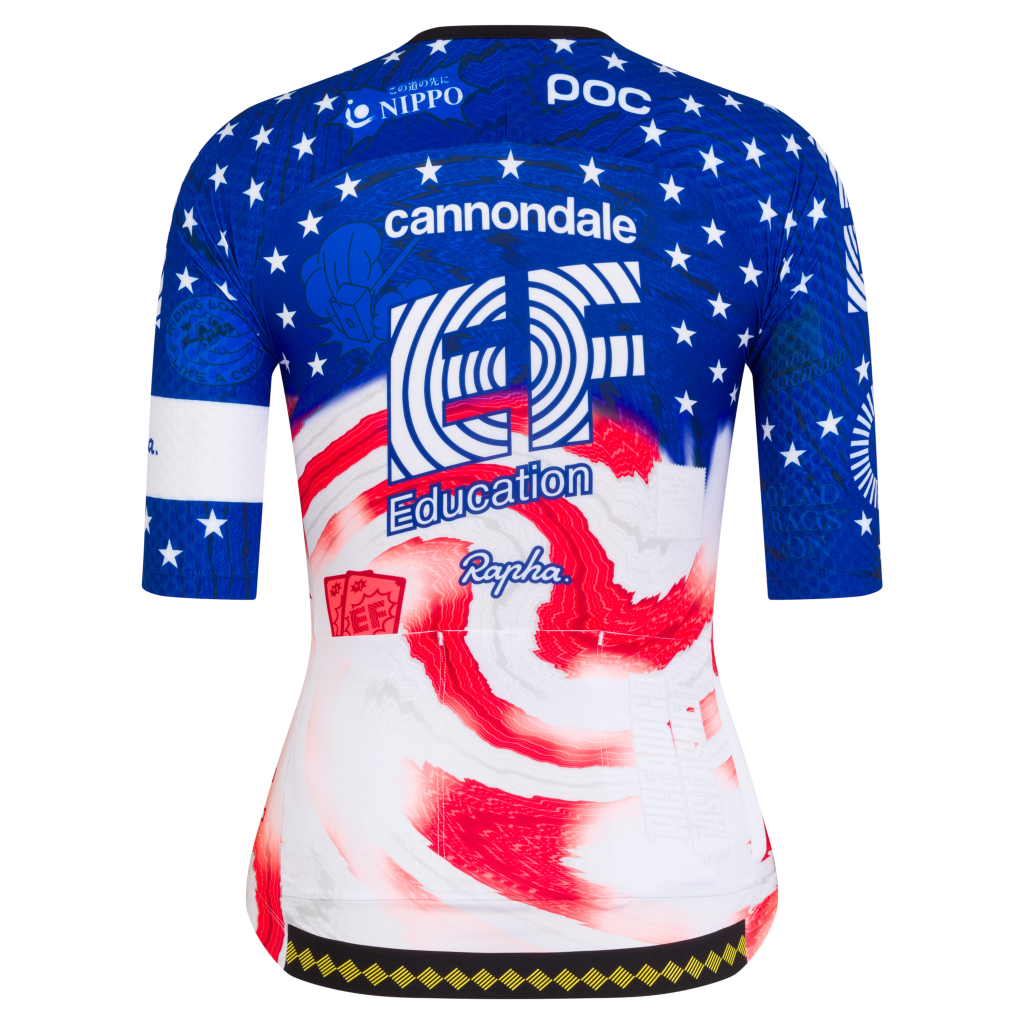 EF Women's Pro Team Aero Jersey - USA Multicolour