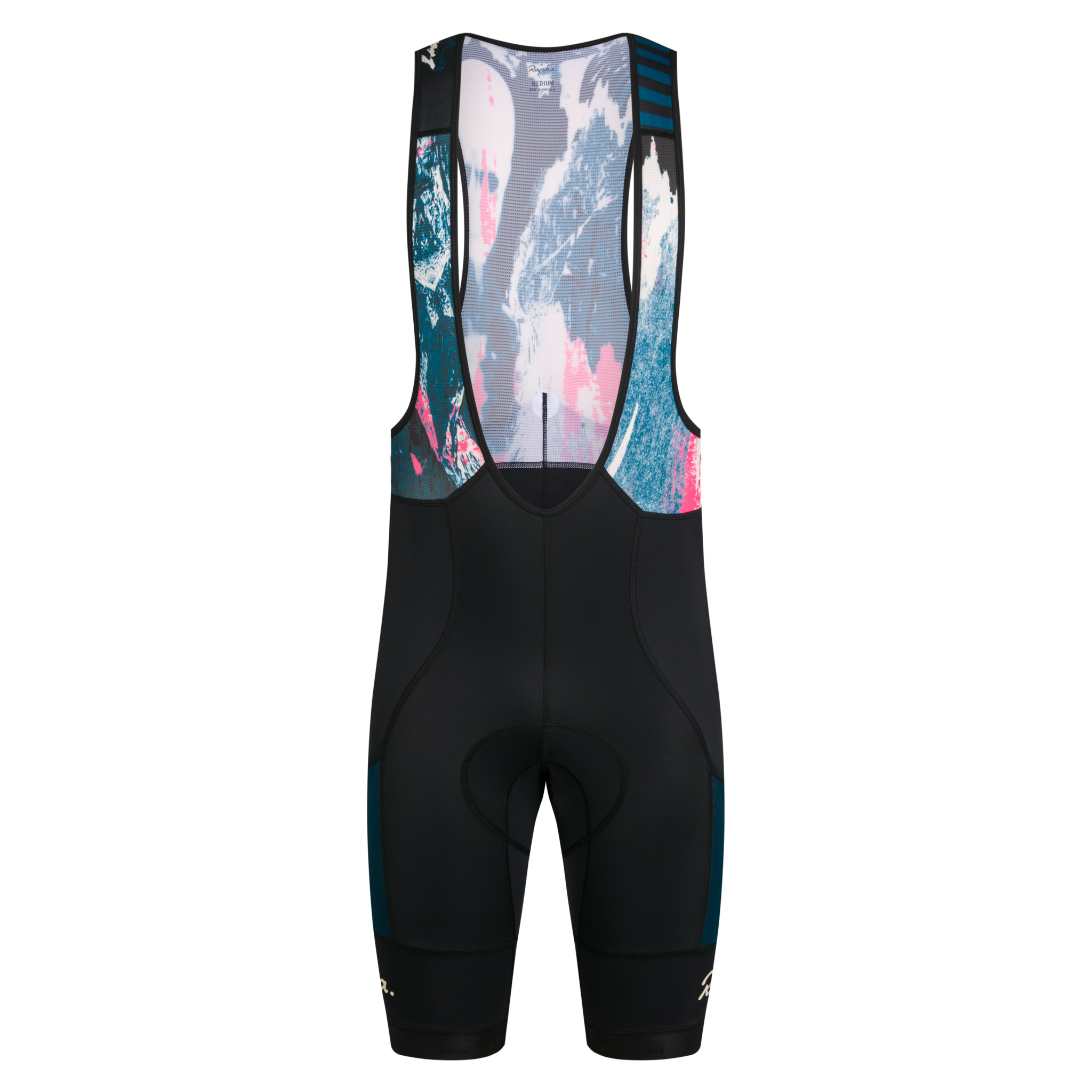 Santa Cruz htSQD Men's Pro Team Training Cargo Bib Shorts Multicolour