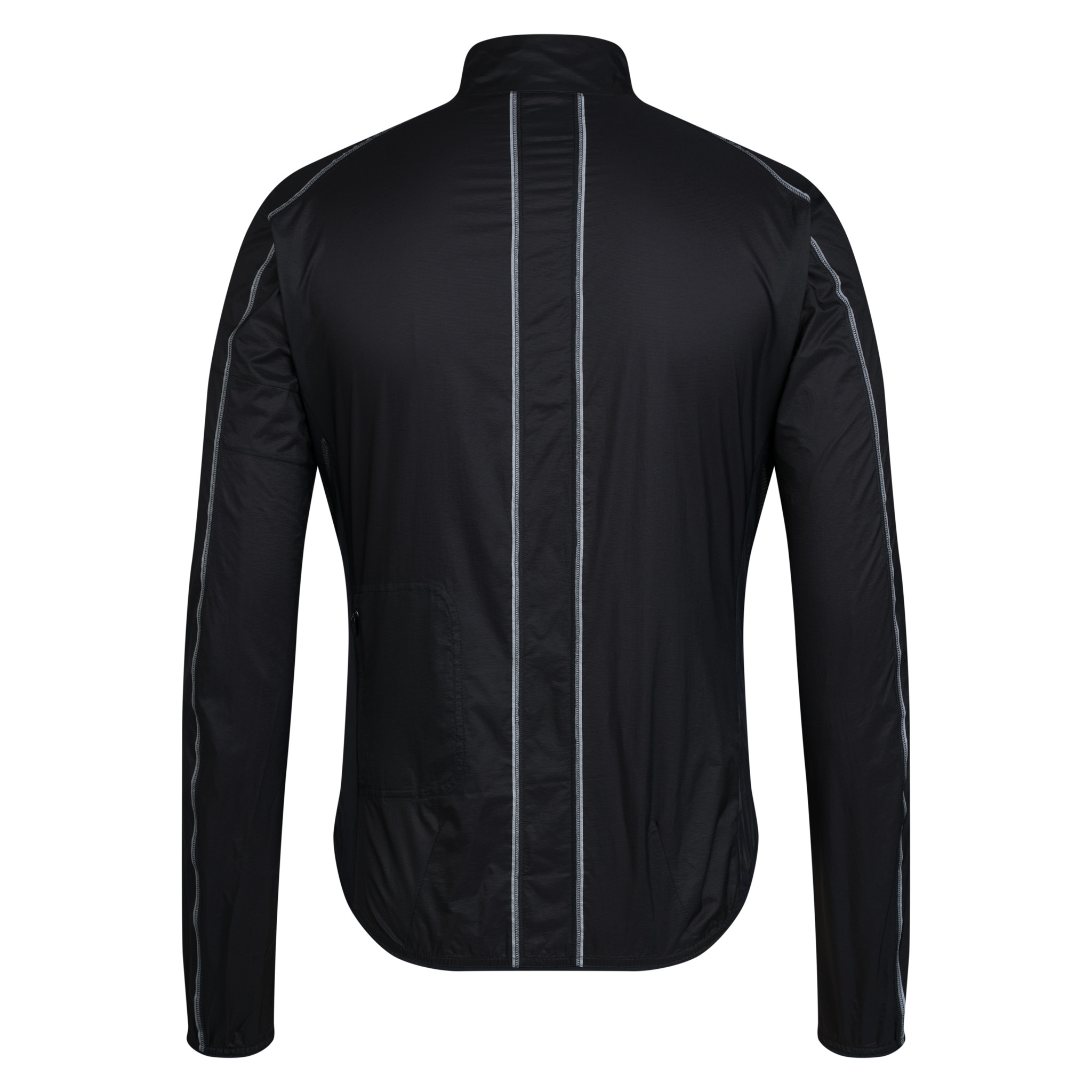 Men's Brevet Element Wind Jacket Black/Grey