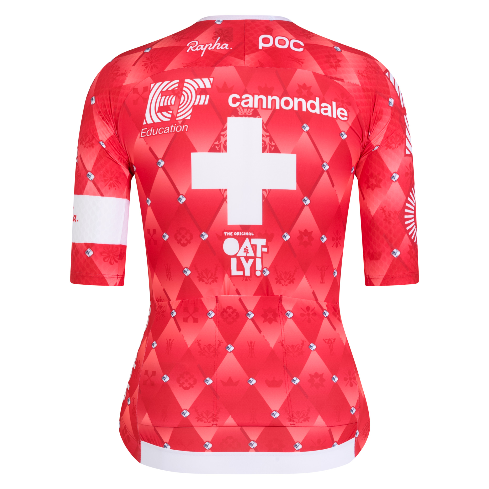 EF Women's Pro Team Aero Jersey - Switzerland Multicolour