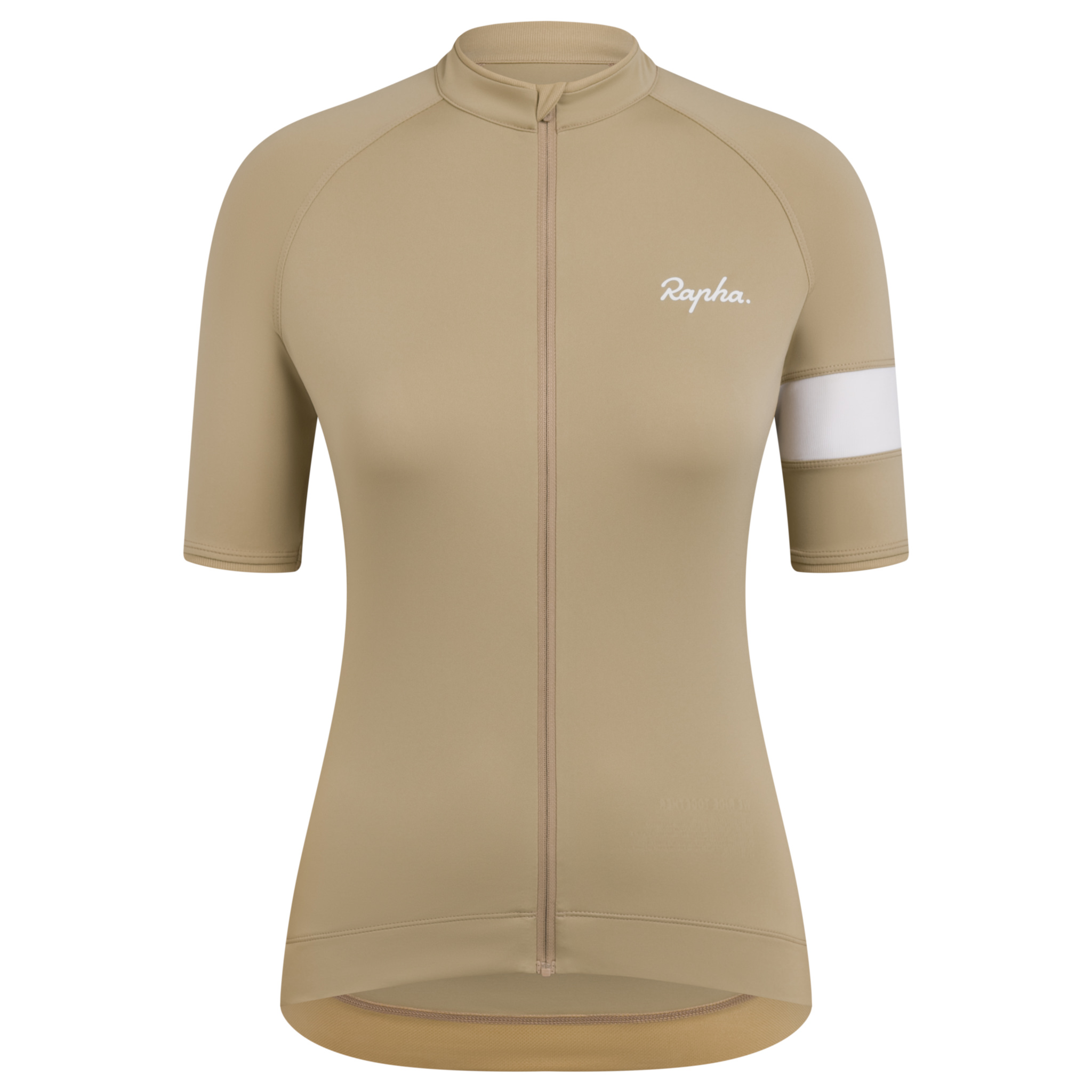 Women's Core Jersey Tan/White
