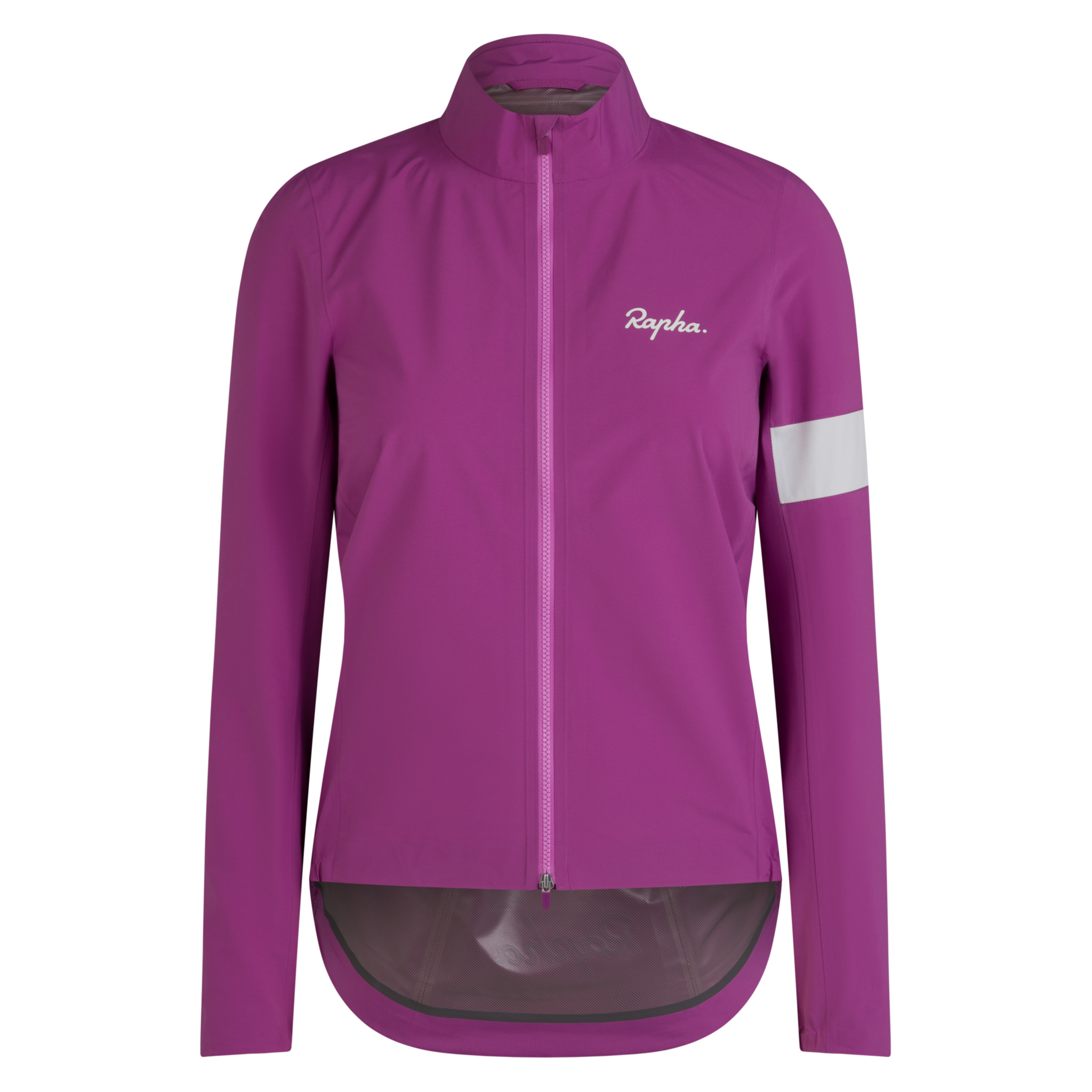 Women's Core Rain Jacket Amethyst / White Alyssum