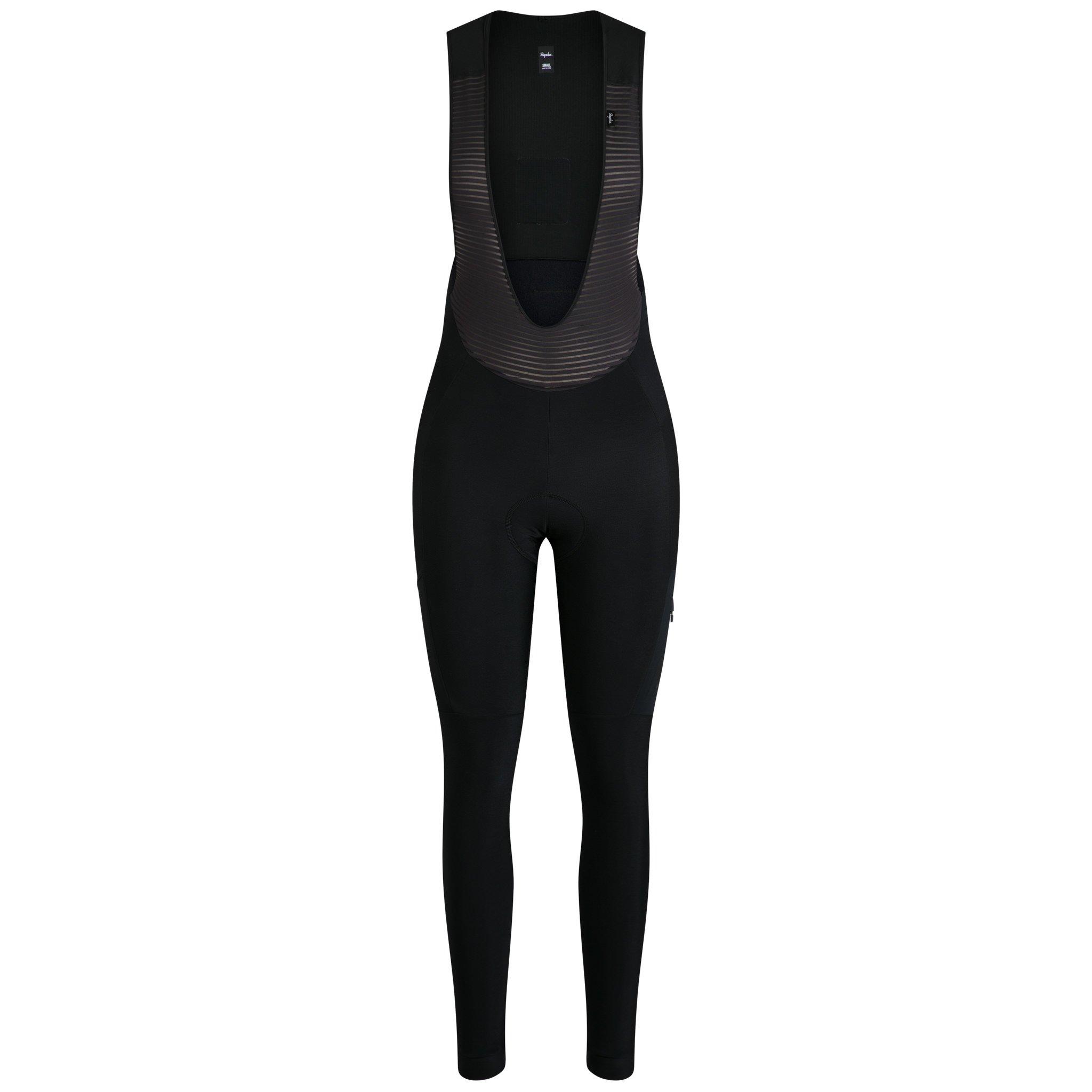 Women's Cargo Winter Tights with Pad Black