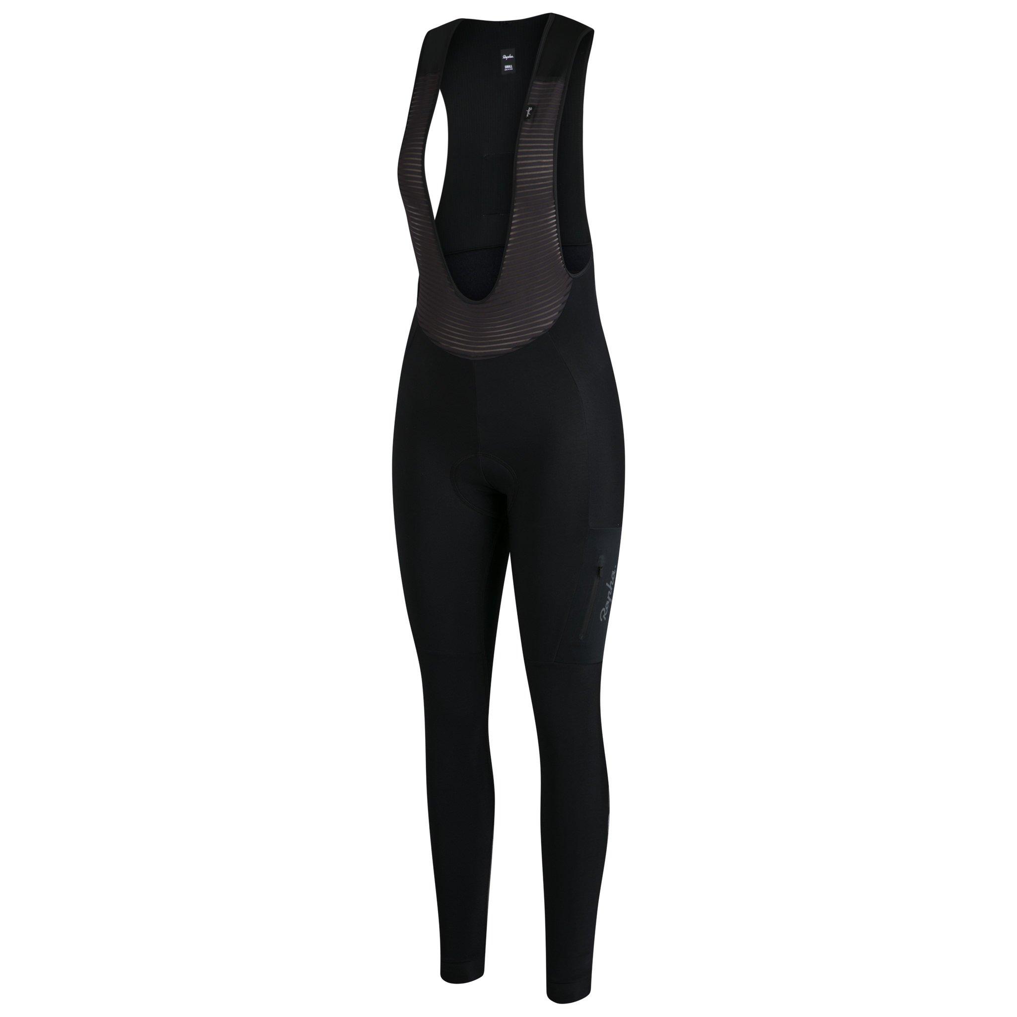 Women's Cargo Winter Tights with Pad Black