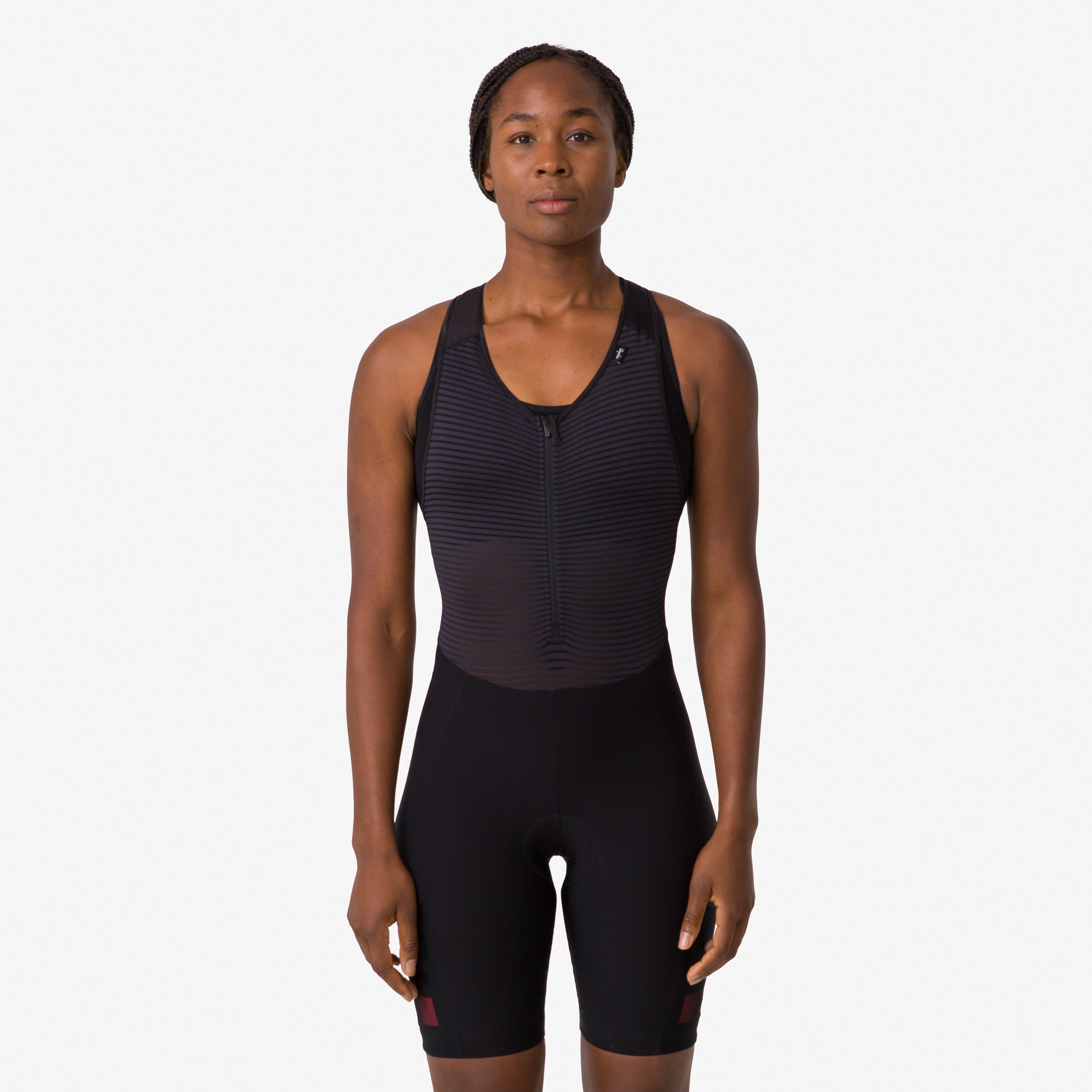 Women's Cargo Bib Shorts Black