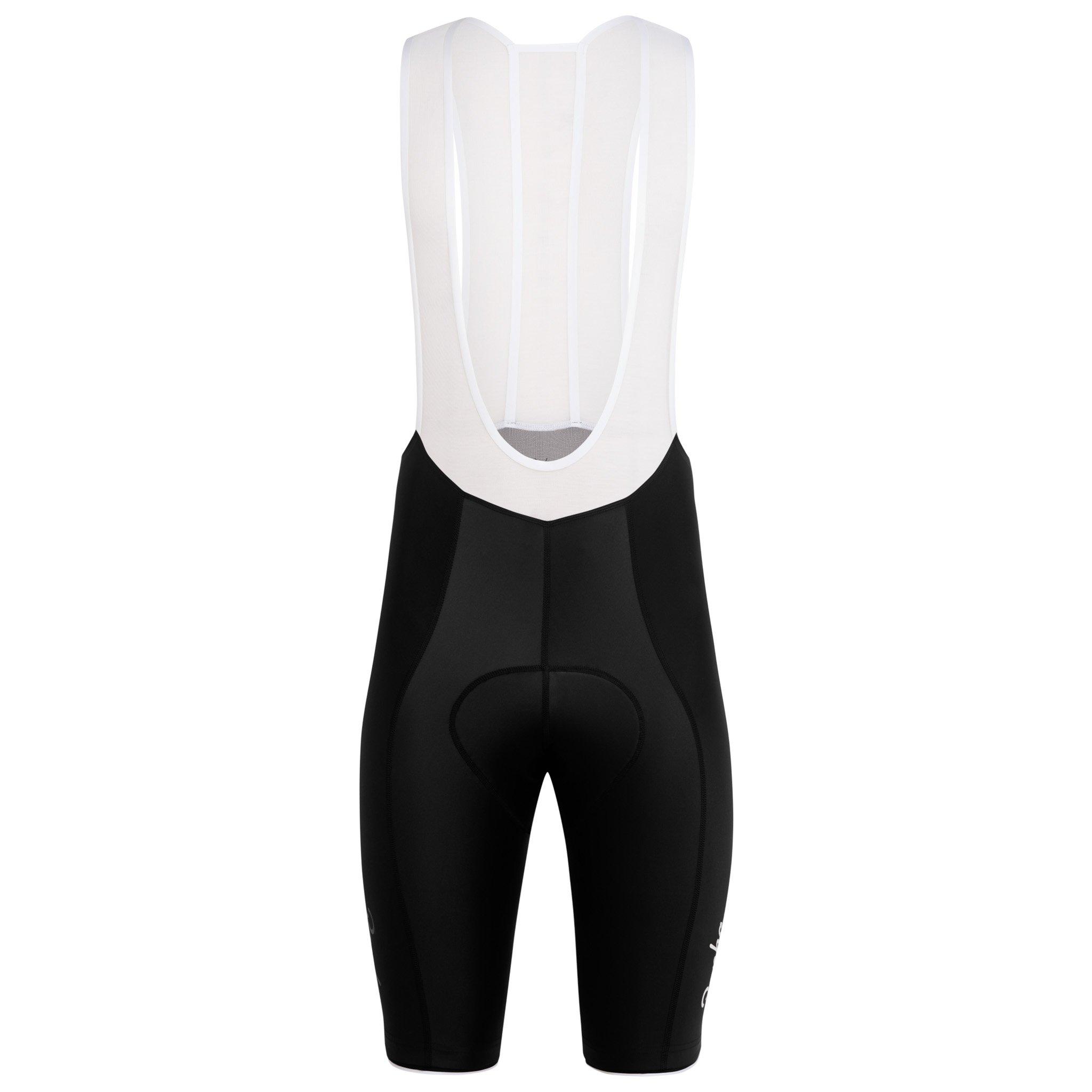 Men's Classic Flyweight Bib Shorts - Regular Black/White