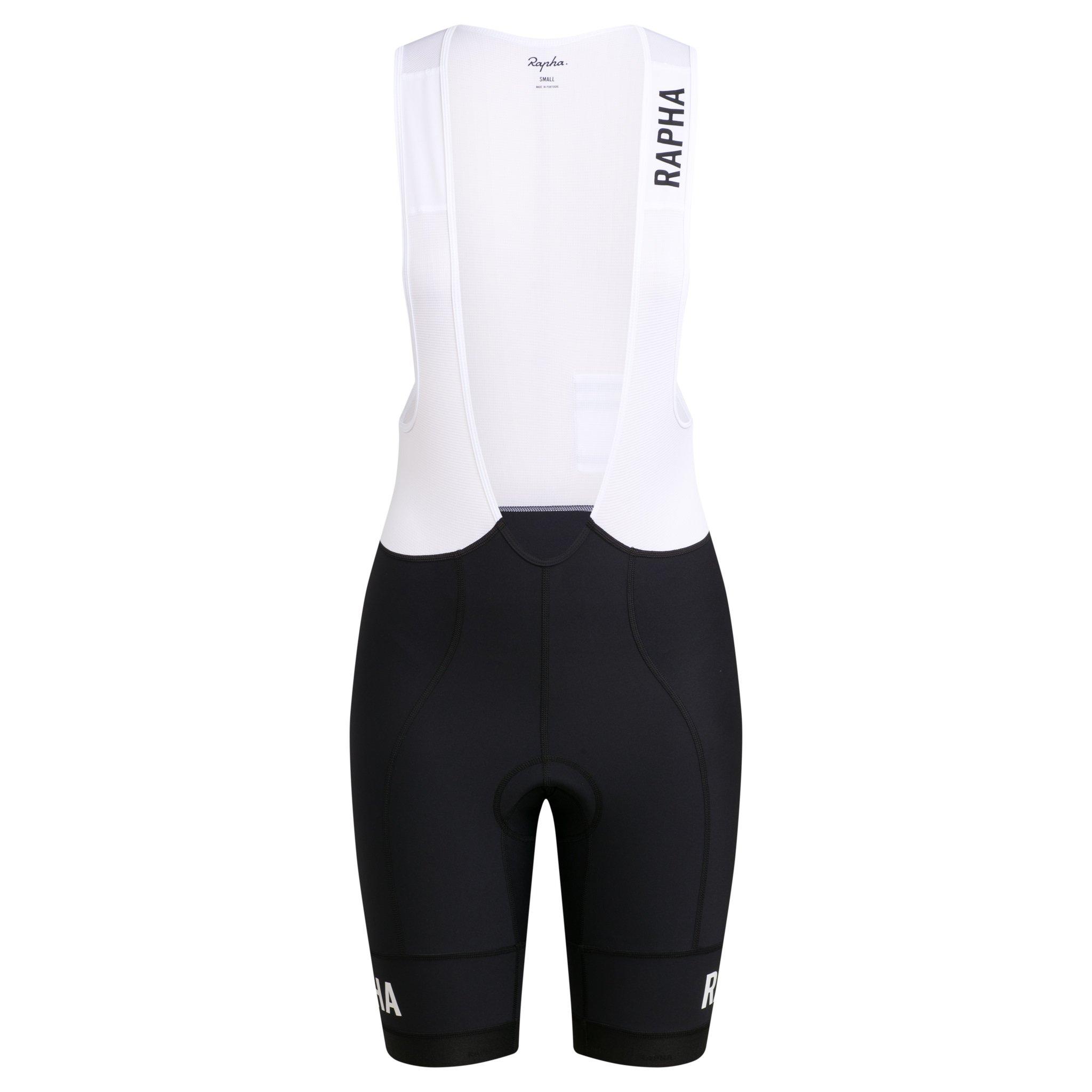 Women's Pro Team Training Bib Shorts Black/White