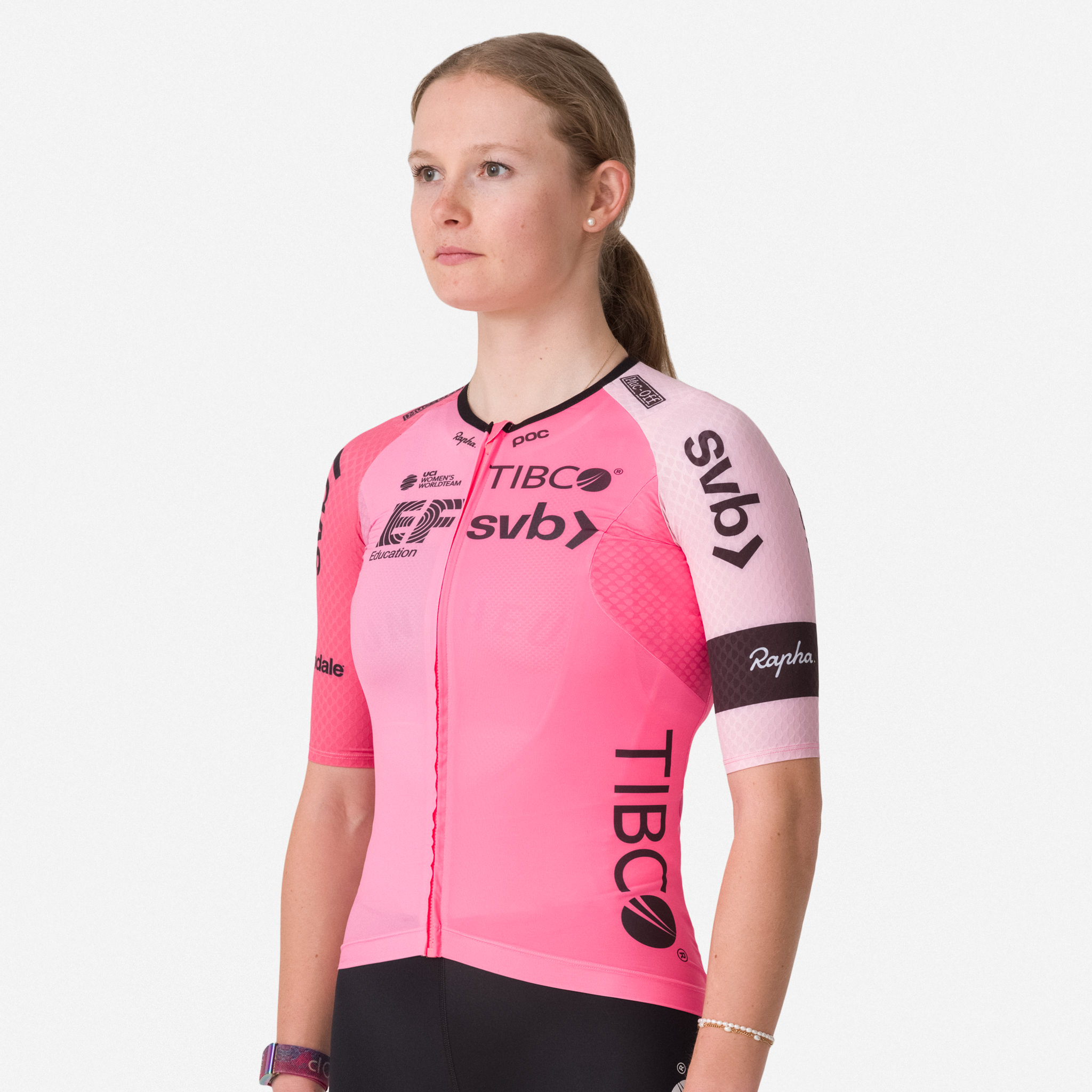 Women's EF Education-TIBCO-SVB PT Aero Jersey Multicolour