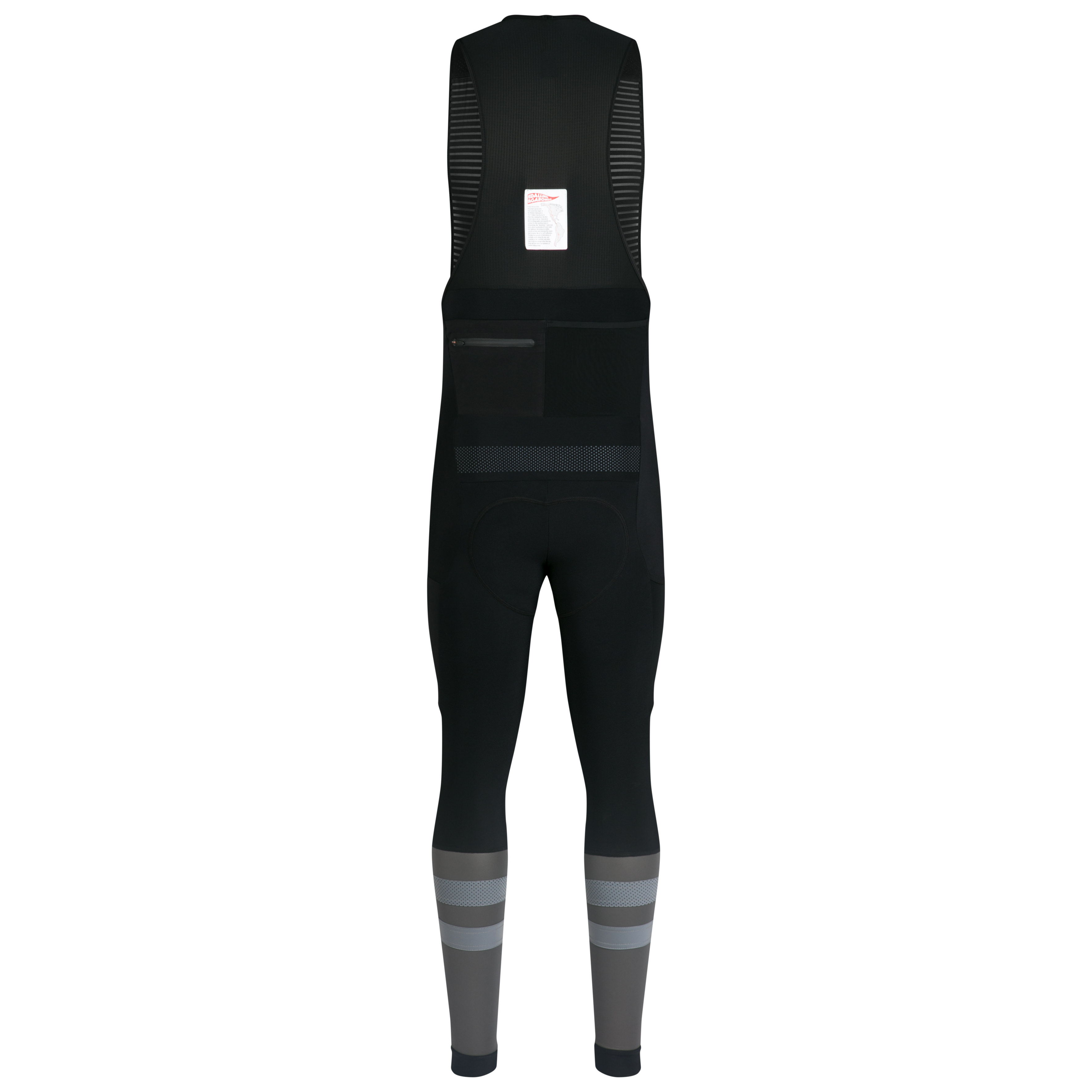 Men's Cargo Winter Tights with Pad Black/Black