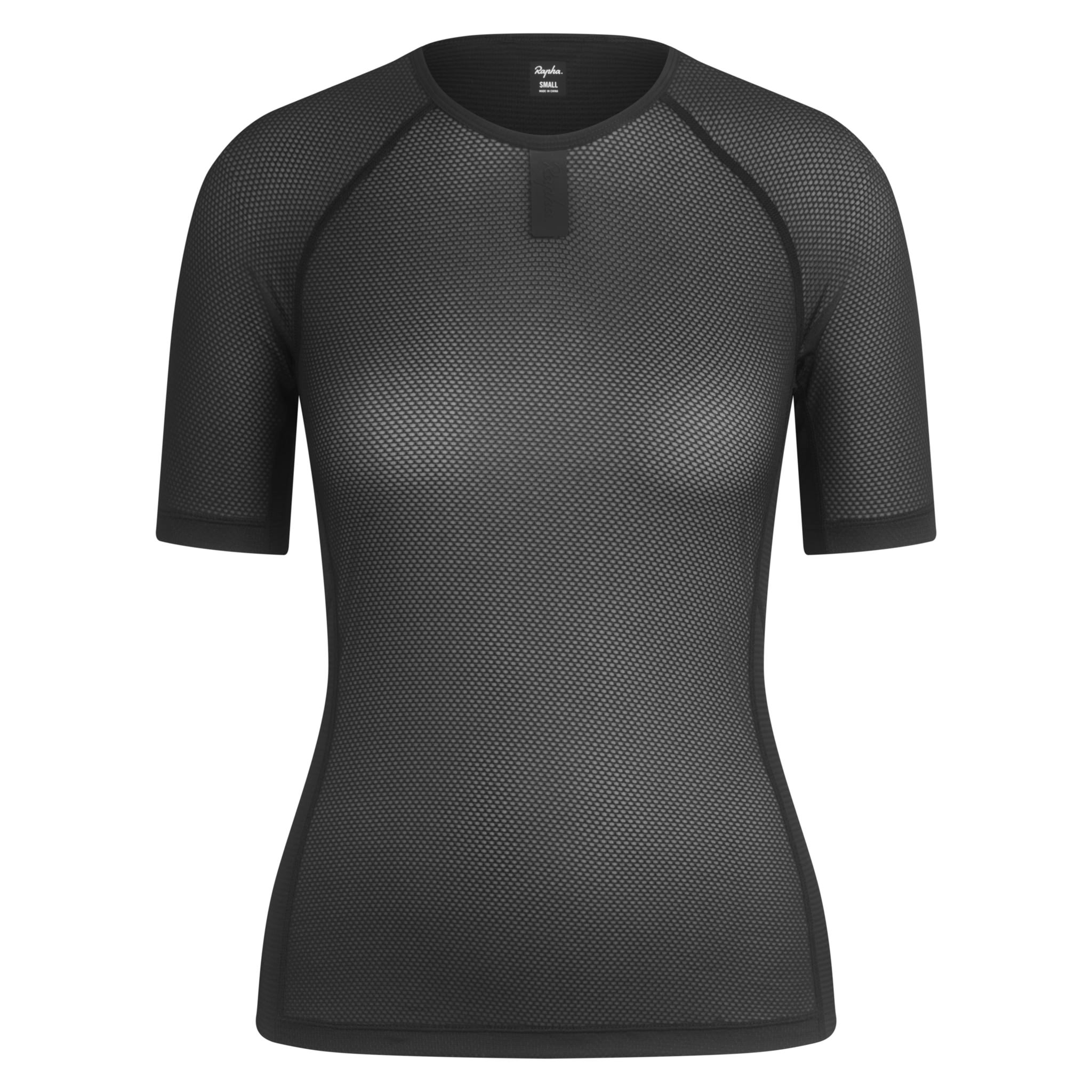 Women's Lightweight Base Layer - Short Sleeve Black / Black