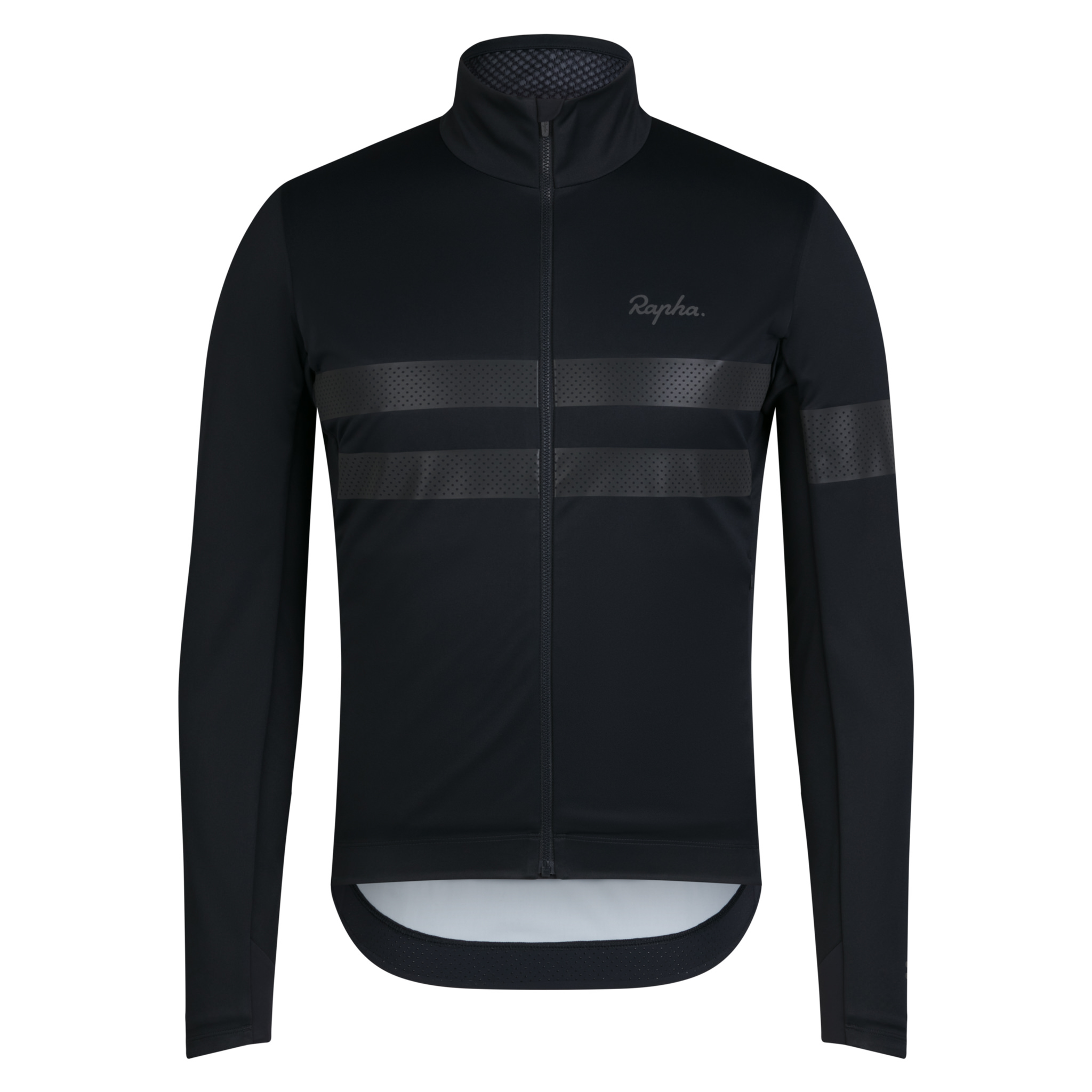 Men's Brevet Long Sleeve Windstopper Jersey Black/Black