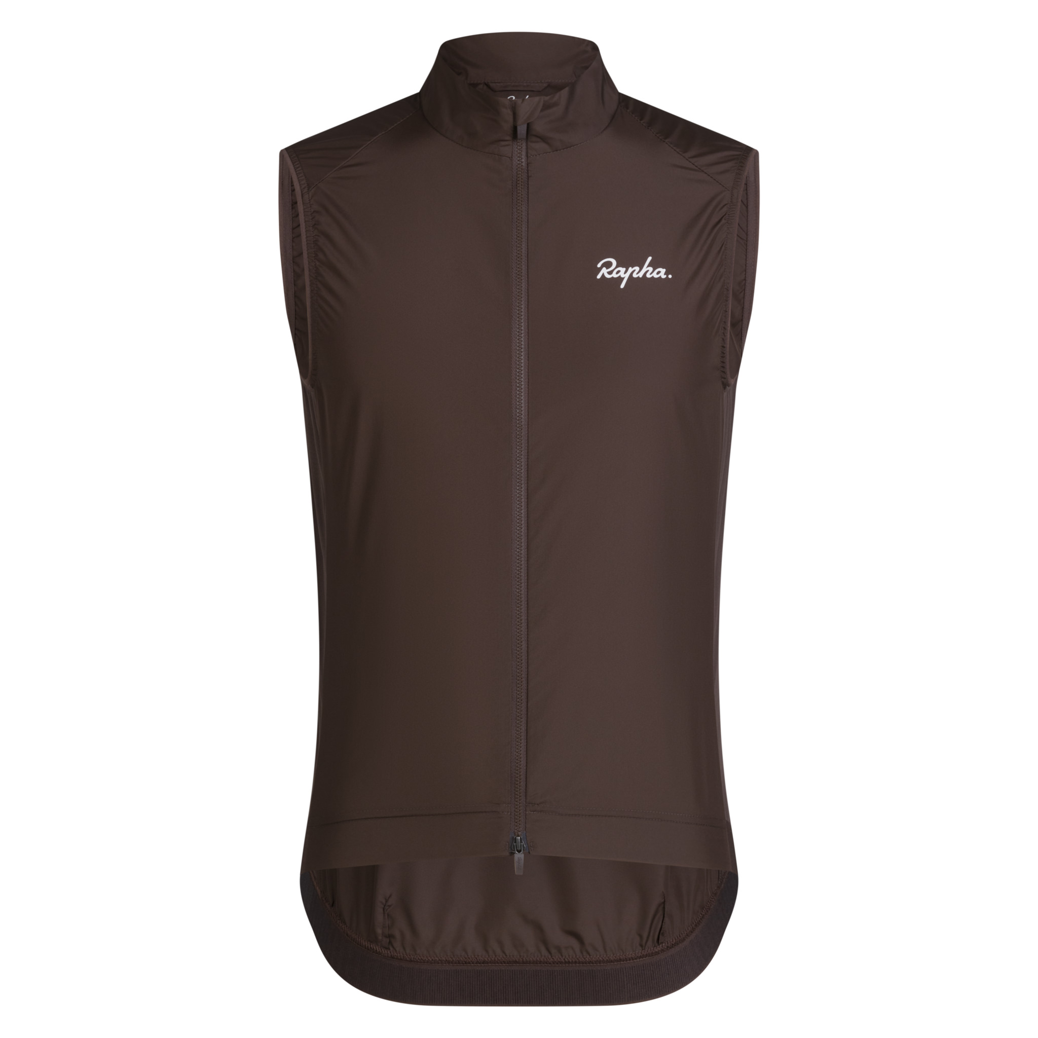 Men's Core Gilet Deep Coffee/White