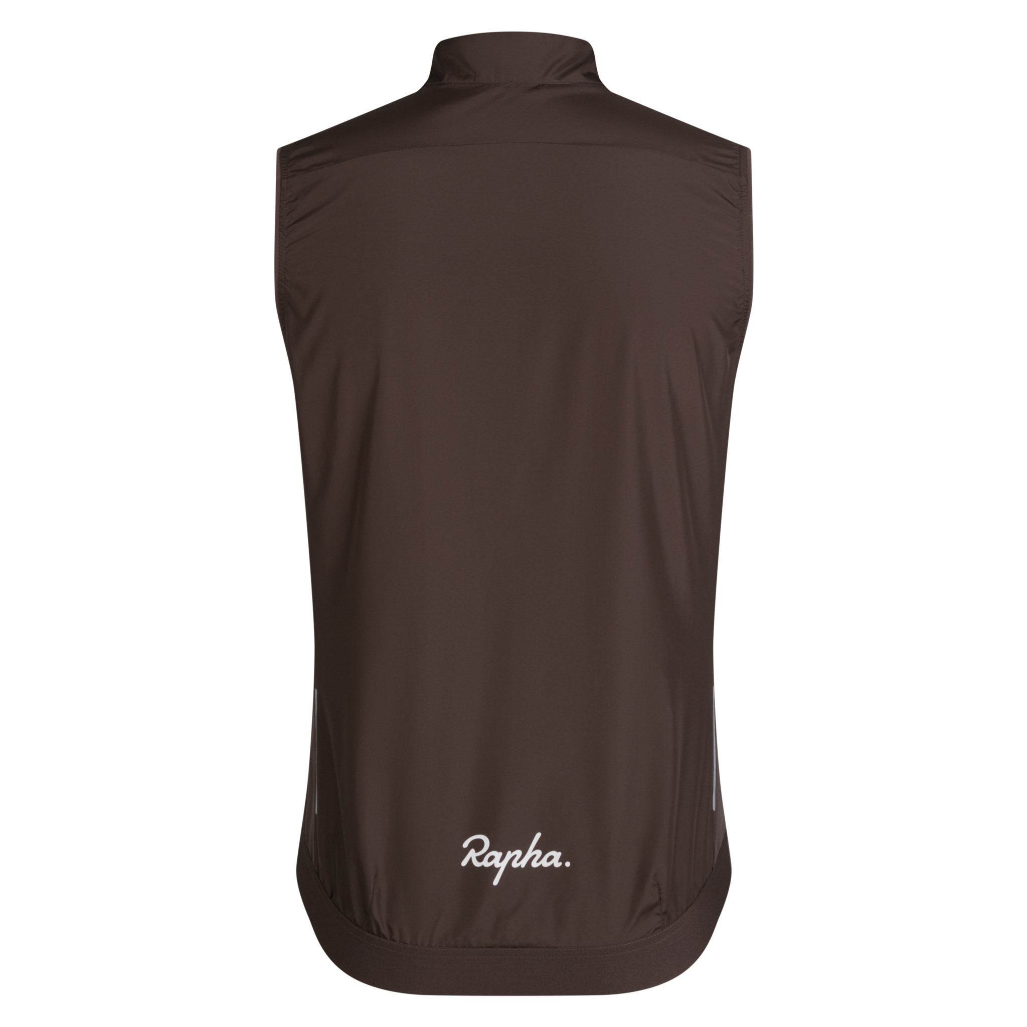 Men's Core Gilet Deep Coffee/White