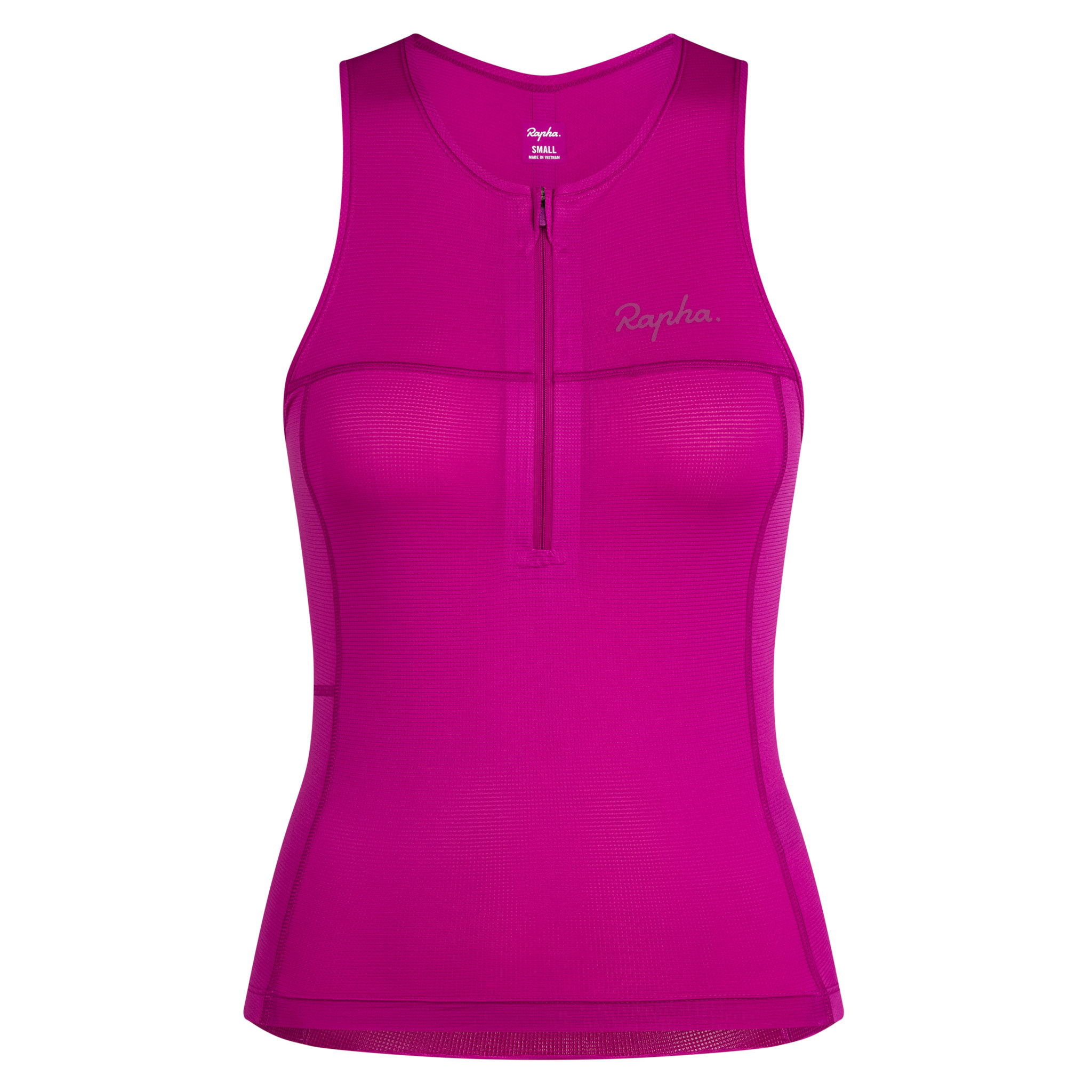 Women's Half Zip Tank Berry