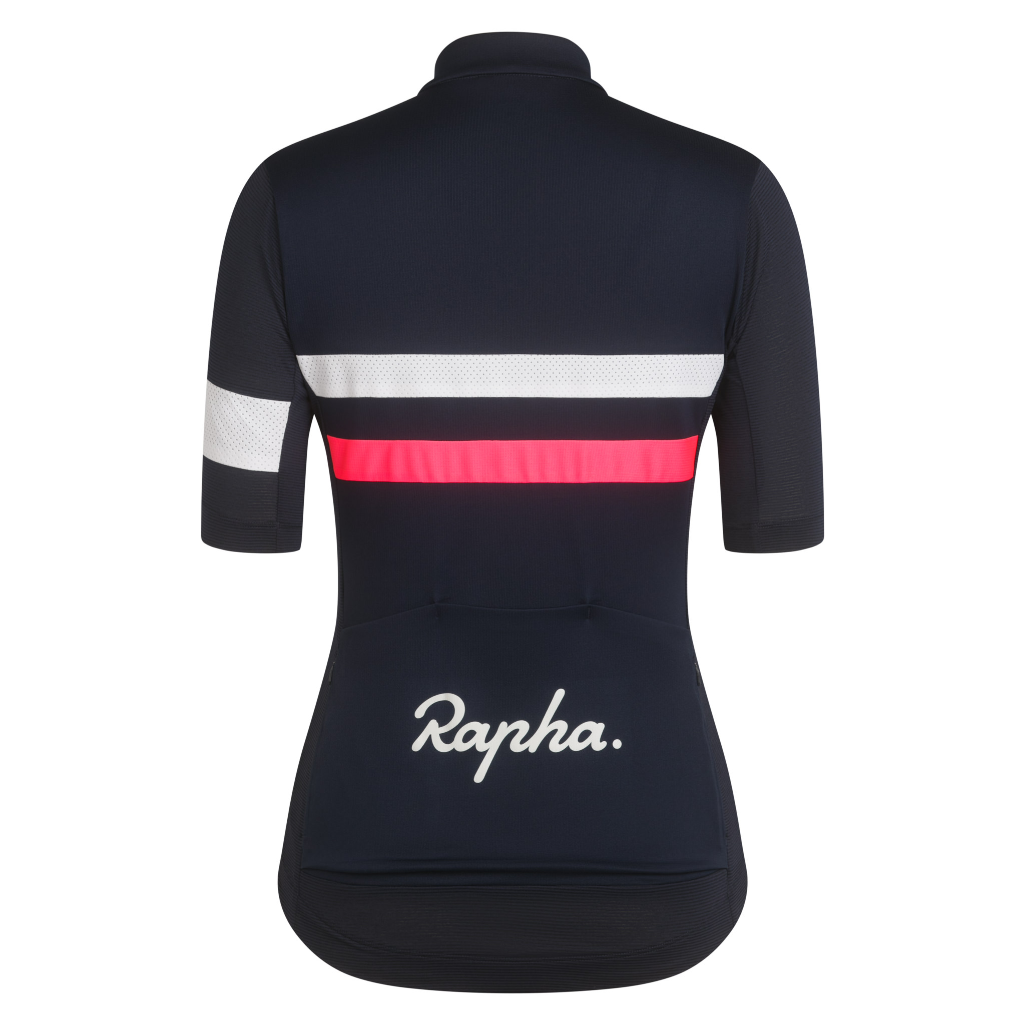2923-Women-apos-s-Brevet-Lightweight-Jersey-Dark-Navy-High-Vis-Pink-White-2.jpg Women's Brevet Lightweight Jersey Dark Navy/High-Vis Pink/White