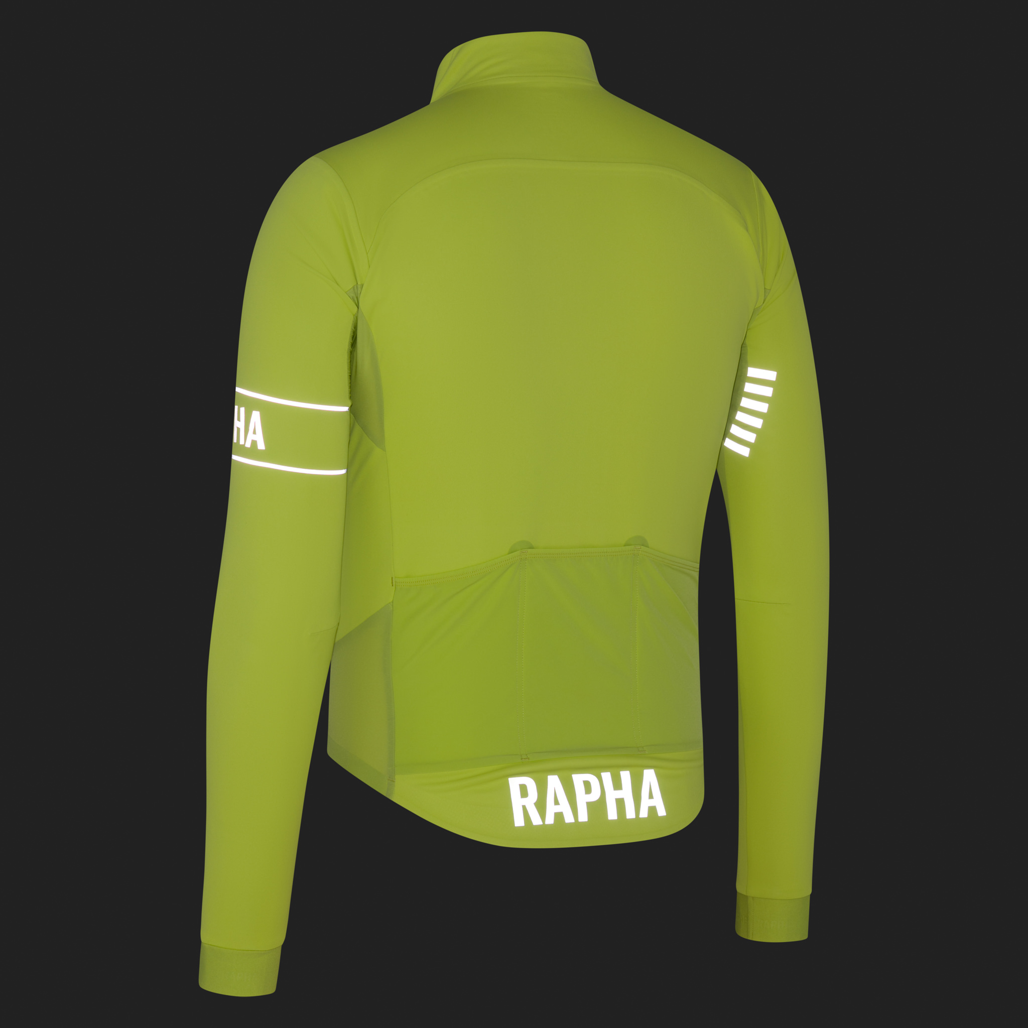 2944-Men-apos-s-Pro-Team-Long-Sleeve-Windstopper-Jersey-Bright-Lime-Silver-Reflective-8.jpg Men's Pro Team Long Sleeve Windstopper Jersey Bright Lime/Silver Reflective
