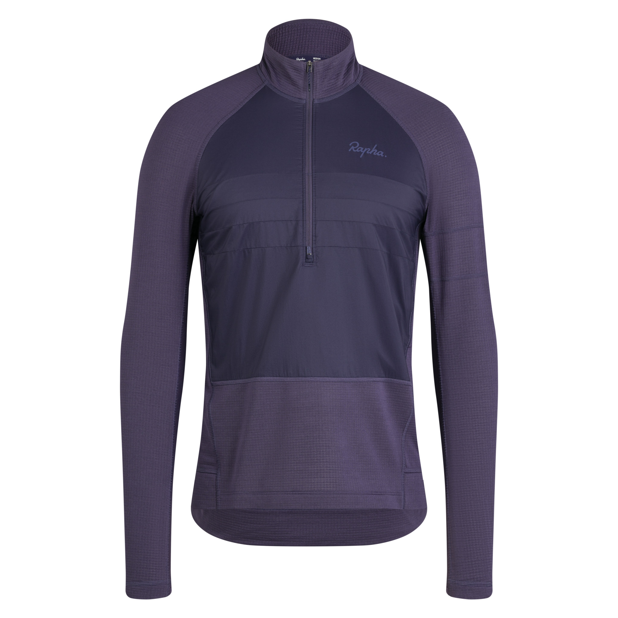 Men's Explore Zip Neck Pullover Graystone / Eclipse