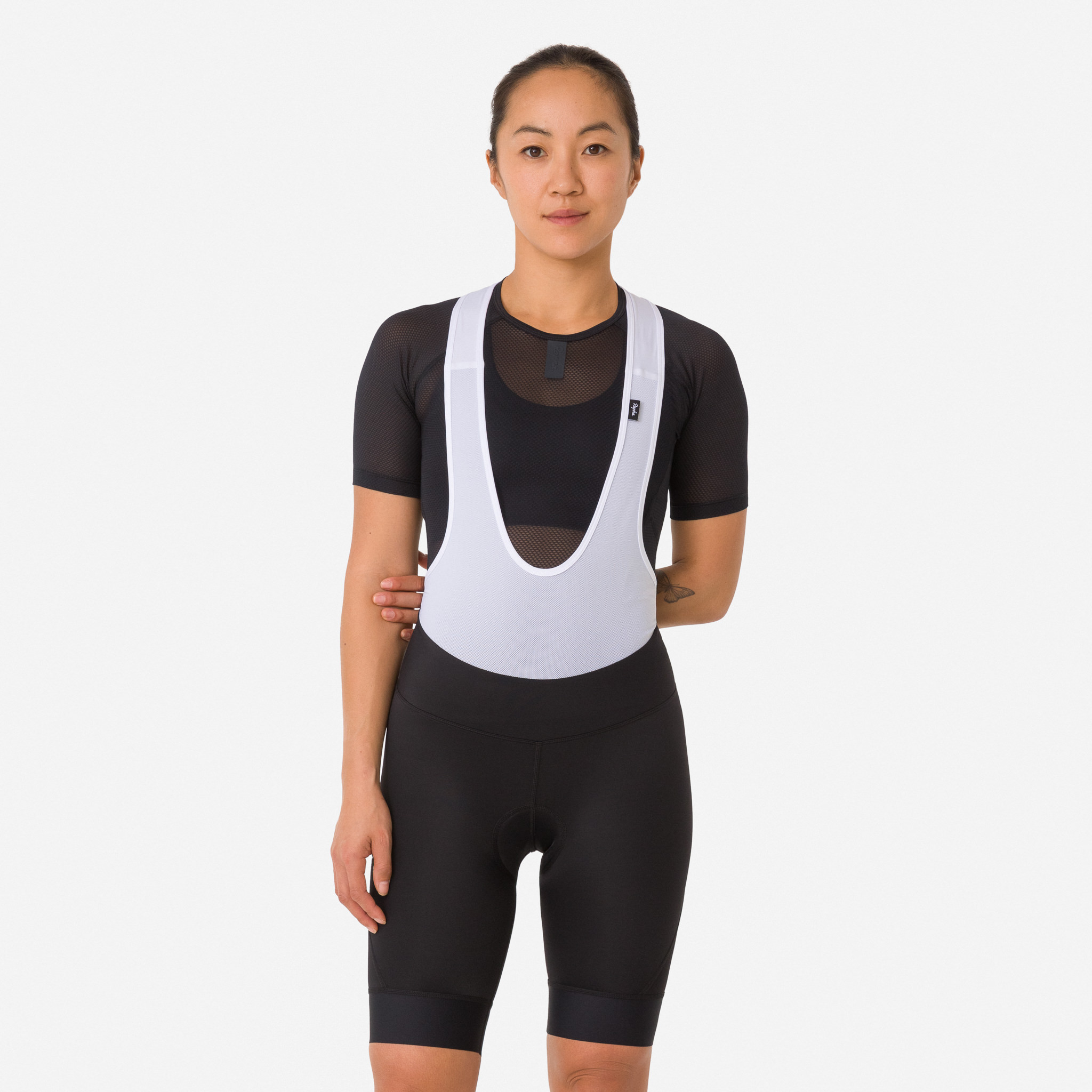 3000-Women-apos-s-Detachable-Bib-Shorts-Black-White-3.jpg Women's Detachable Bib Shorts Black/White