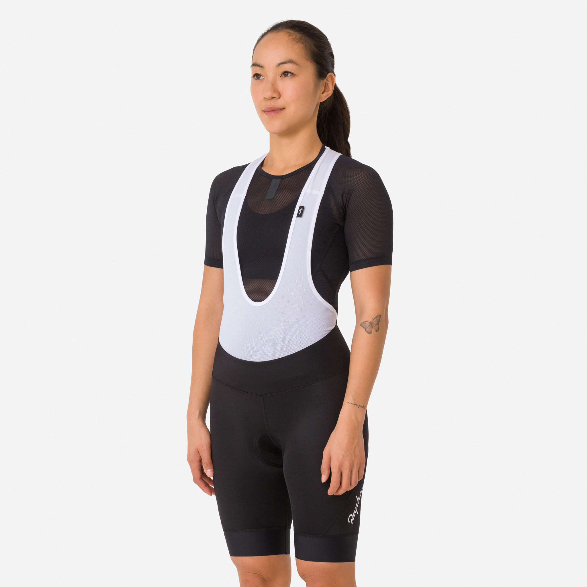 3000-Women-apos-s-Detachable-Bib-Shorts-Black-White-4.jpg Women's Detachable Bib Shorts Black/White