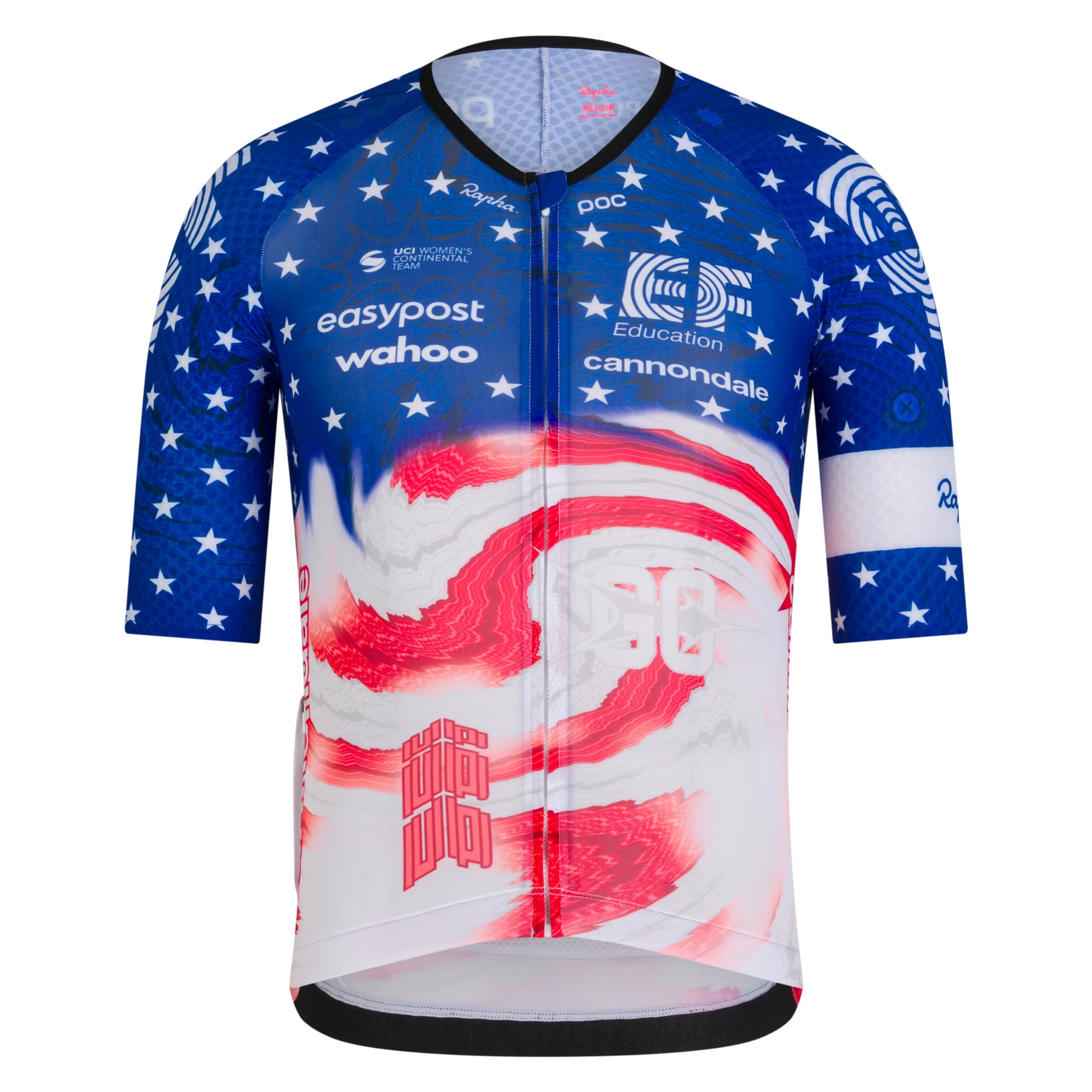 EF Men's Pro Team Aero Jersey - USA Multicolour