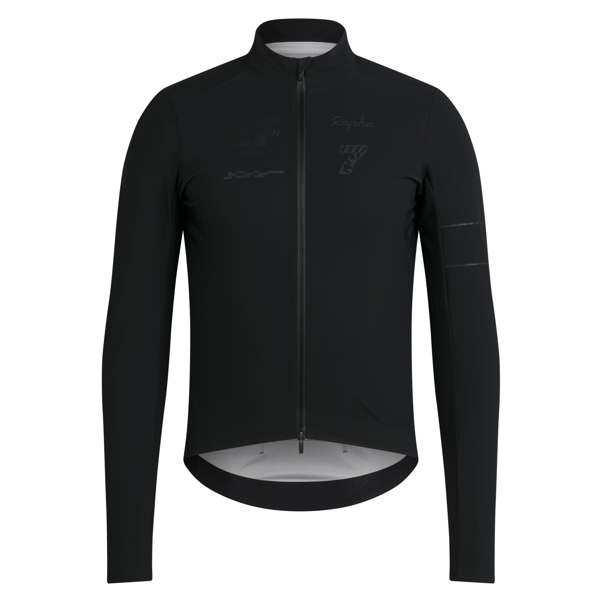EF Men's Pro Team LS Shadow Jersey - Blackout Multicolour