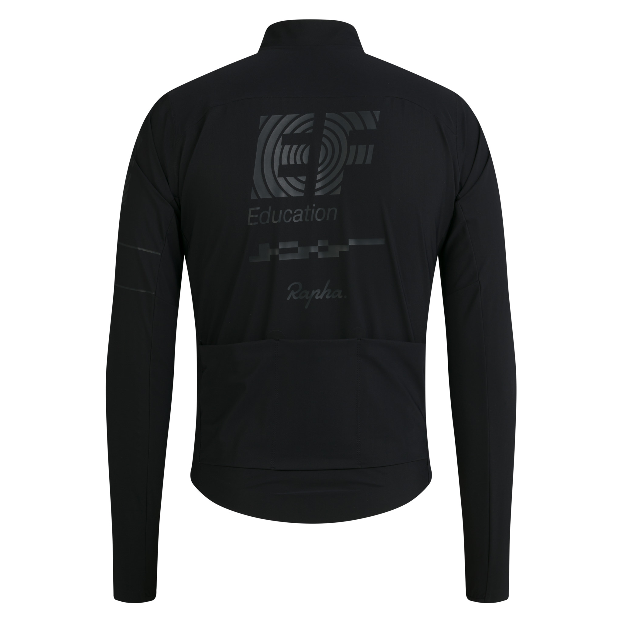 EF Men's Pro Team LS Shadow Jersey - Blackout Multicolour