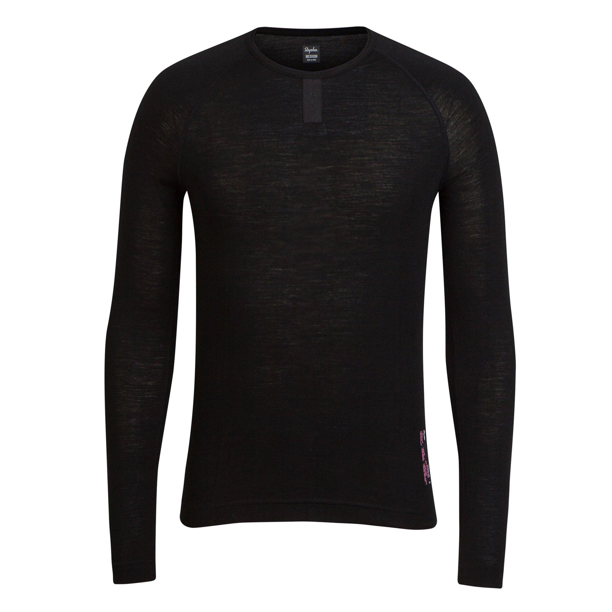 Men's Merino Base Layer LS Black