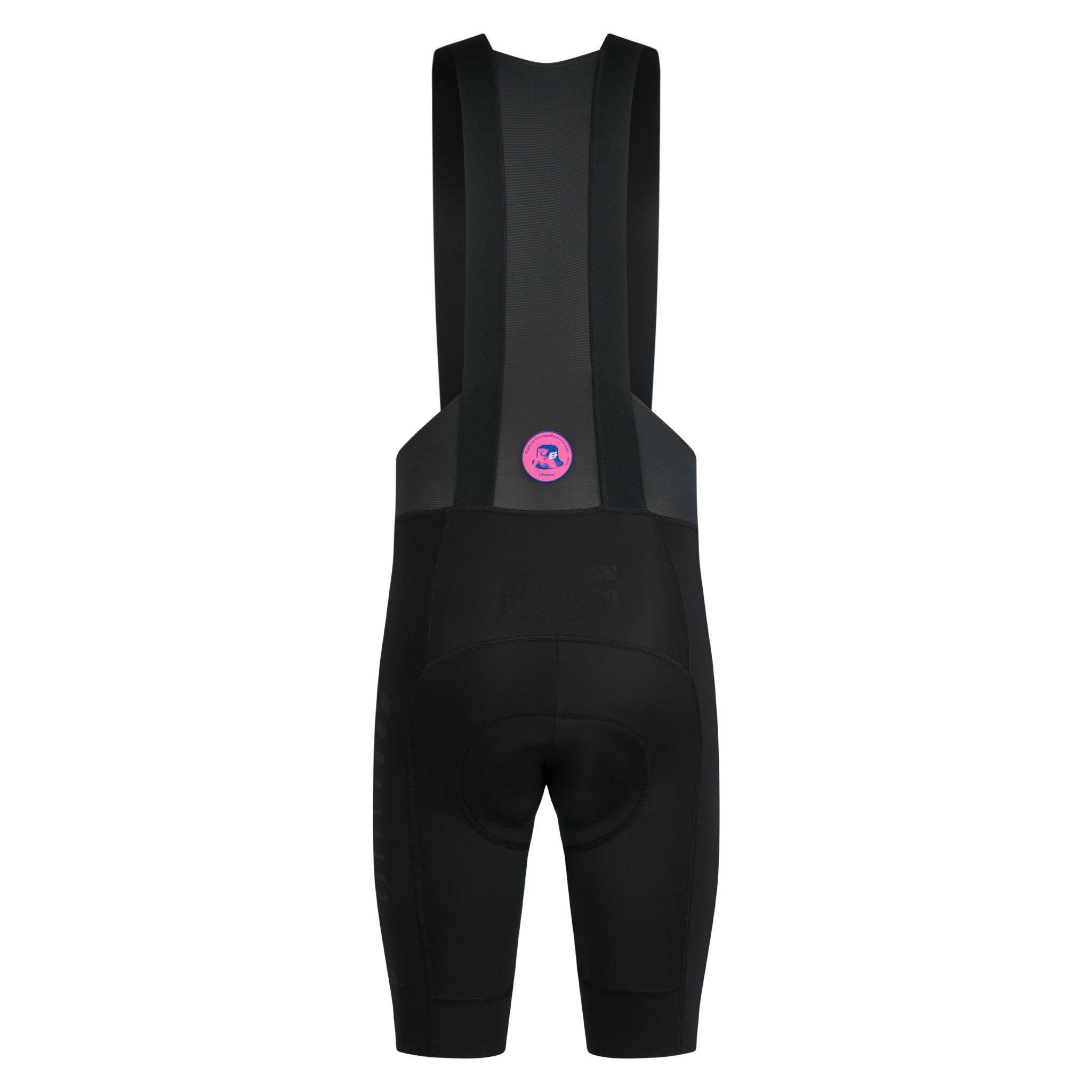 EF Men's Pro Team Bib Shorts III Long - Blackout Multicolour
