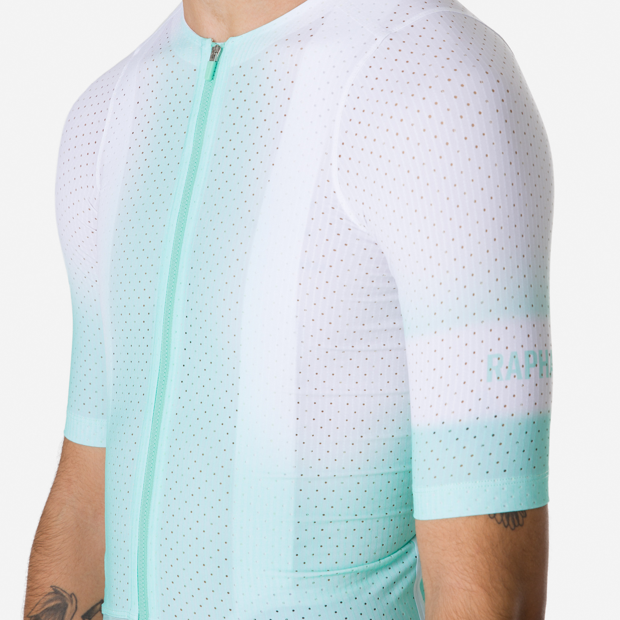 320-Men-apos-s-Pro-Team-Ghost-Air-Jersey-Jade-White-5.jpg Men's Pro Team Ghost Air Jersey Jade/White