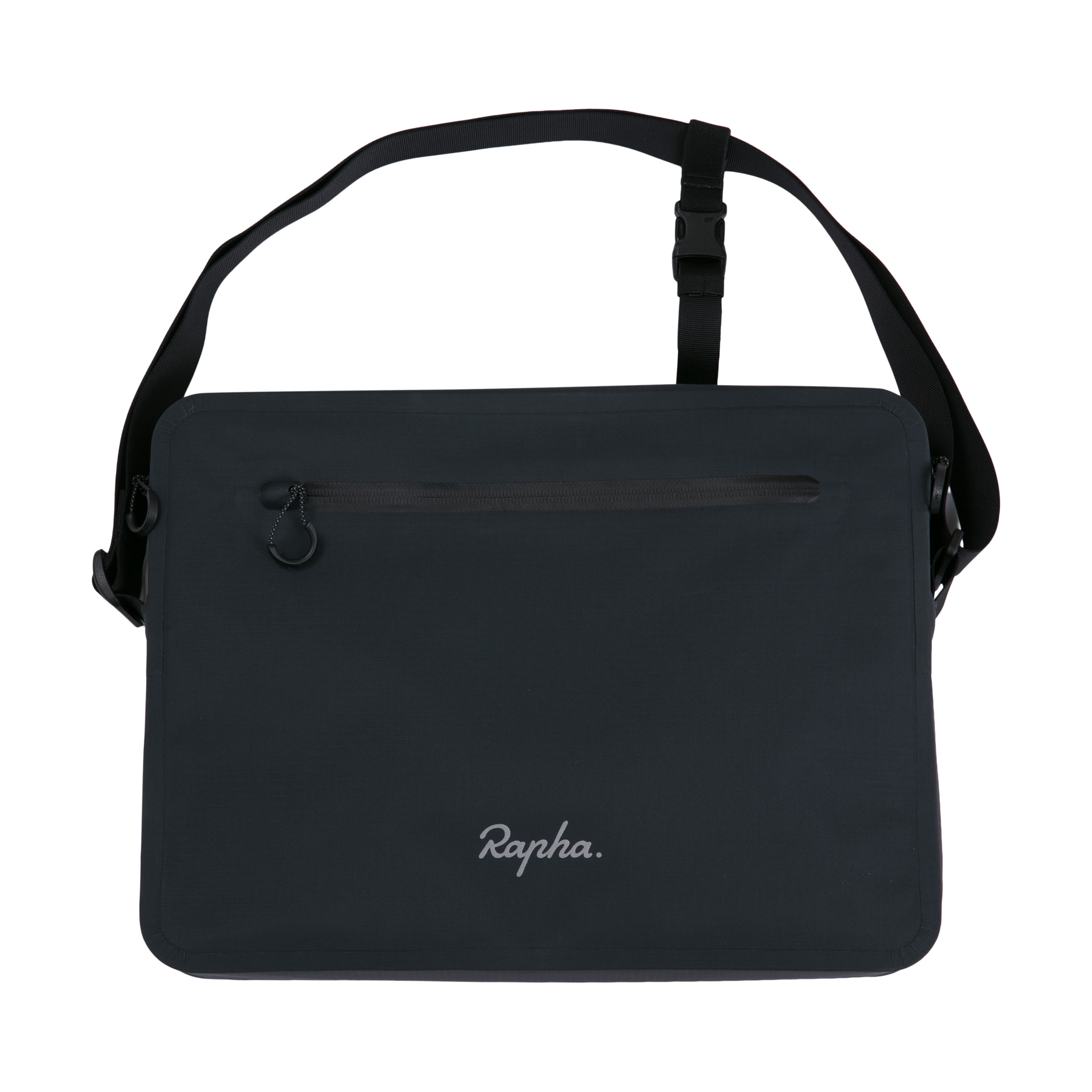 Welded Messenger Black Charcoal/Silver Reflective