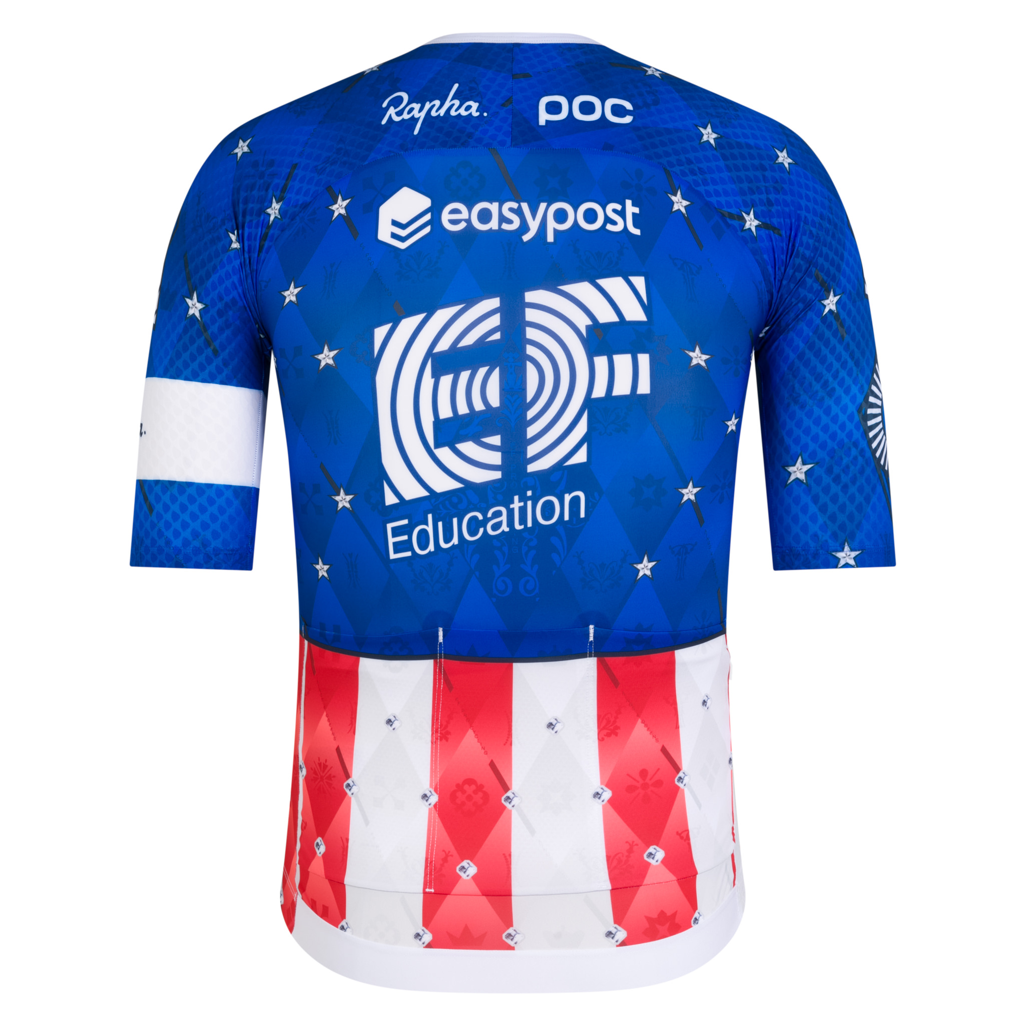 EF Men's Pro Team Aero Jersey - USA Multicolour