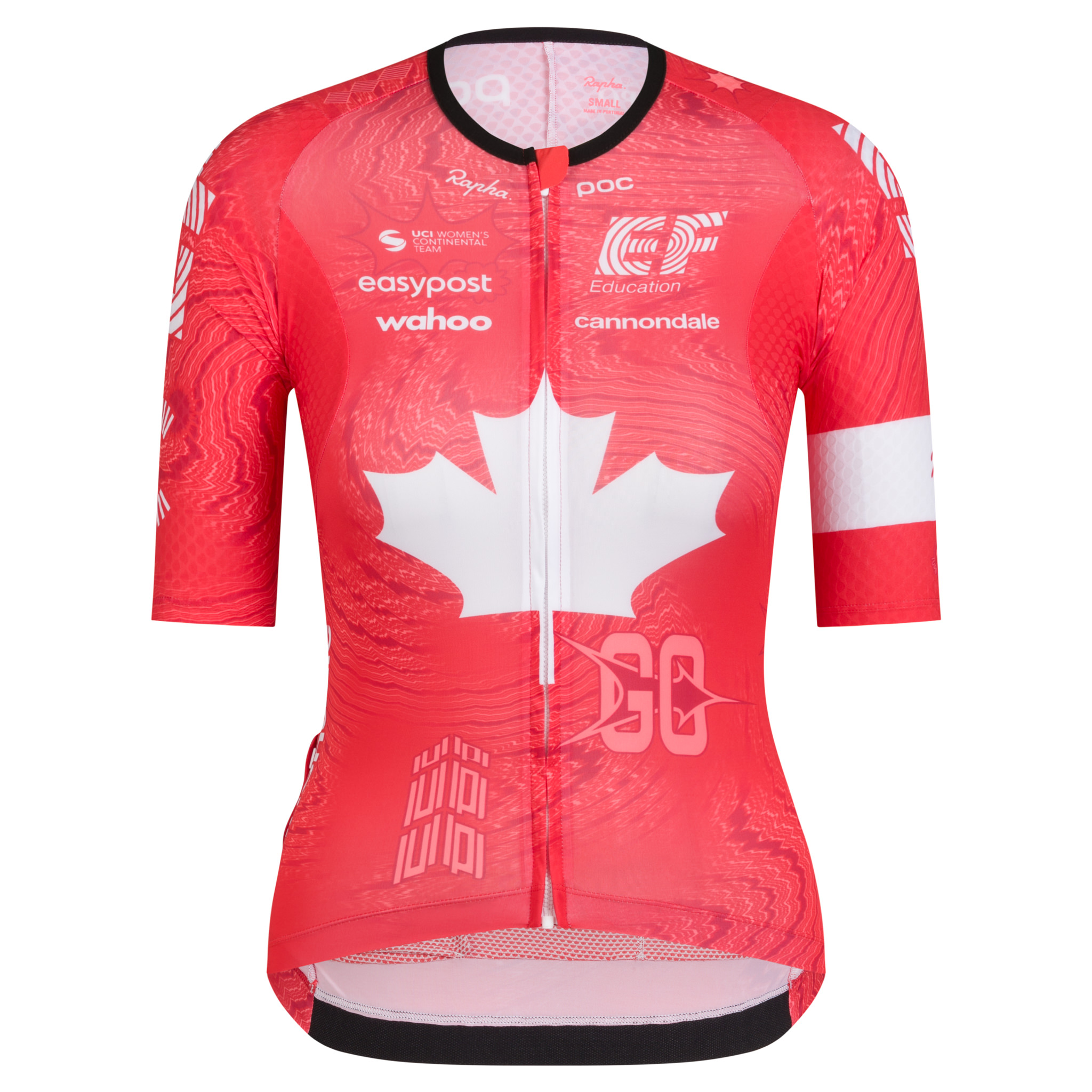 EF Women's Pro Team Aero Jersey - Canada Multicolour