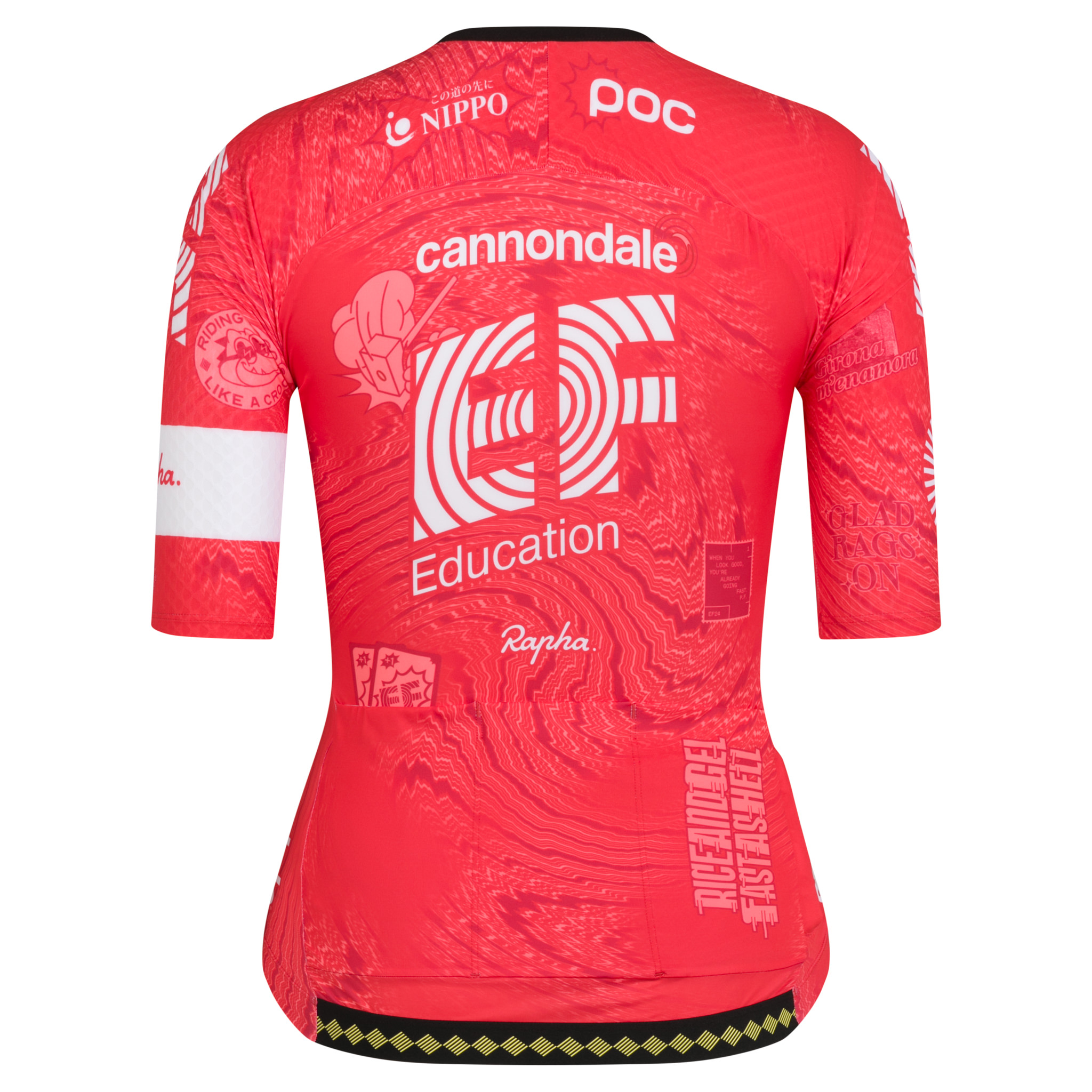 EF Women's Pro Team Aero Jersey - Canada Multicolour